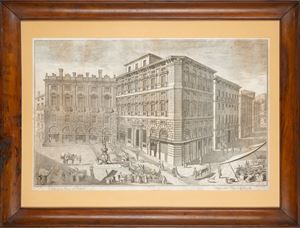 Veduta della piazza di Fossello