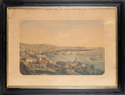 Gênes Vue Prise De la Porte De la Lanterne - Genova Vista Tomada De la Puerta del Faro