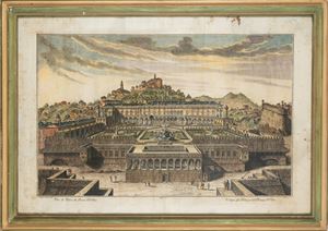 Veduta del palazzo del prencipe D'Oria