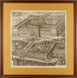 Dissegno del nuovo albergo de Poveri incominciato l'anno 1654
