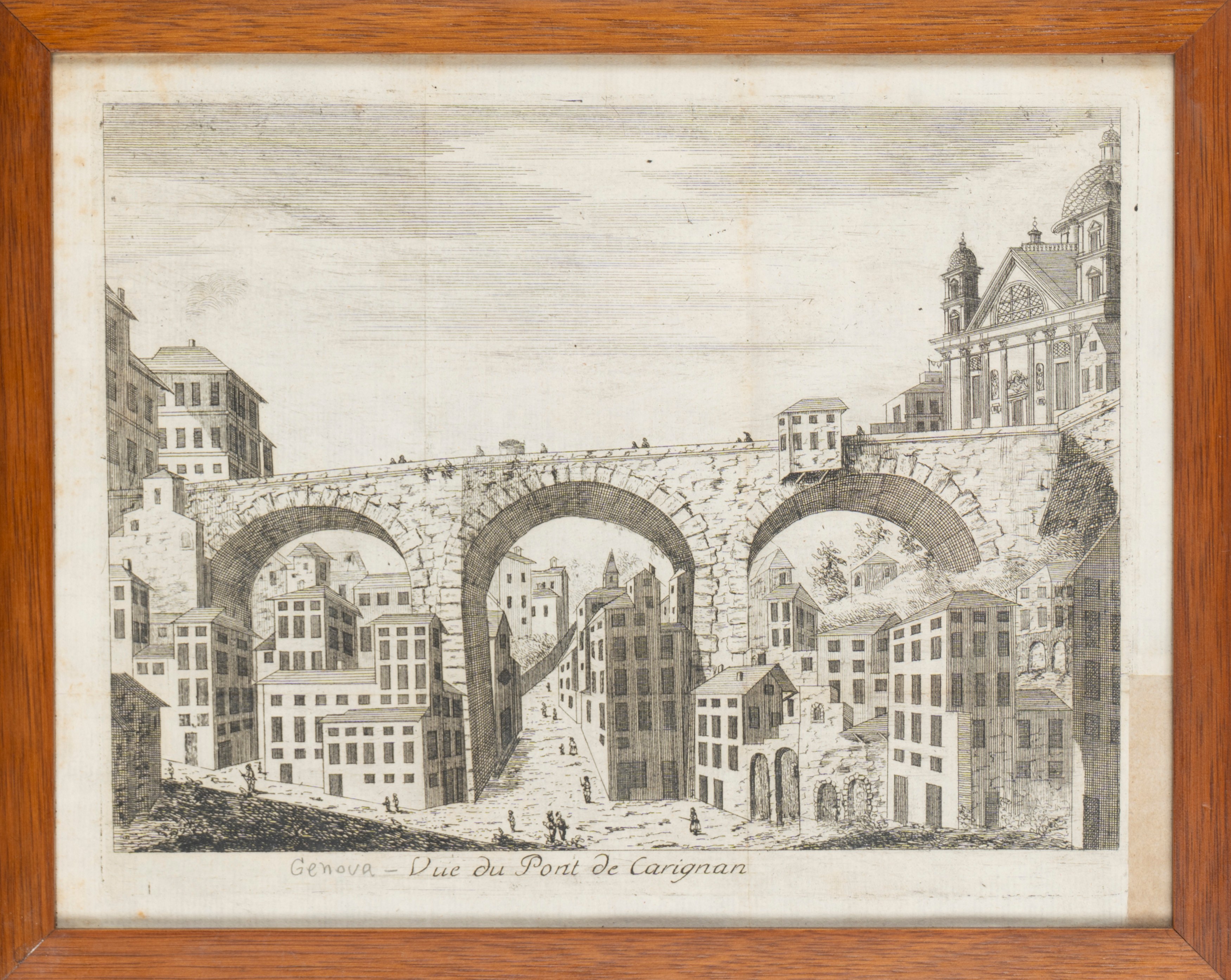 Vue Du Pont Royal Et Du Port Franc