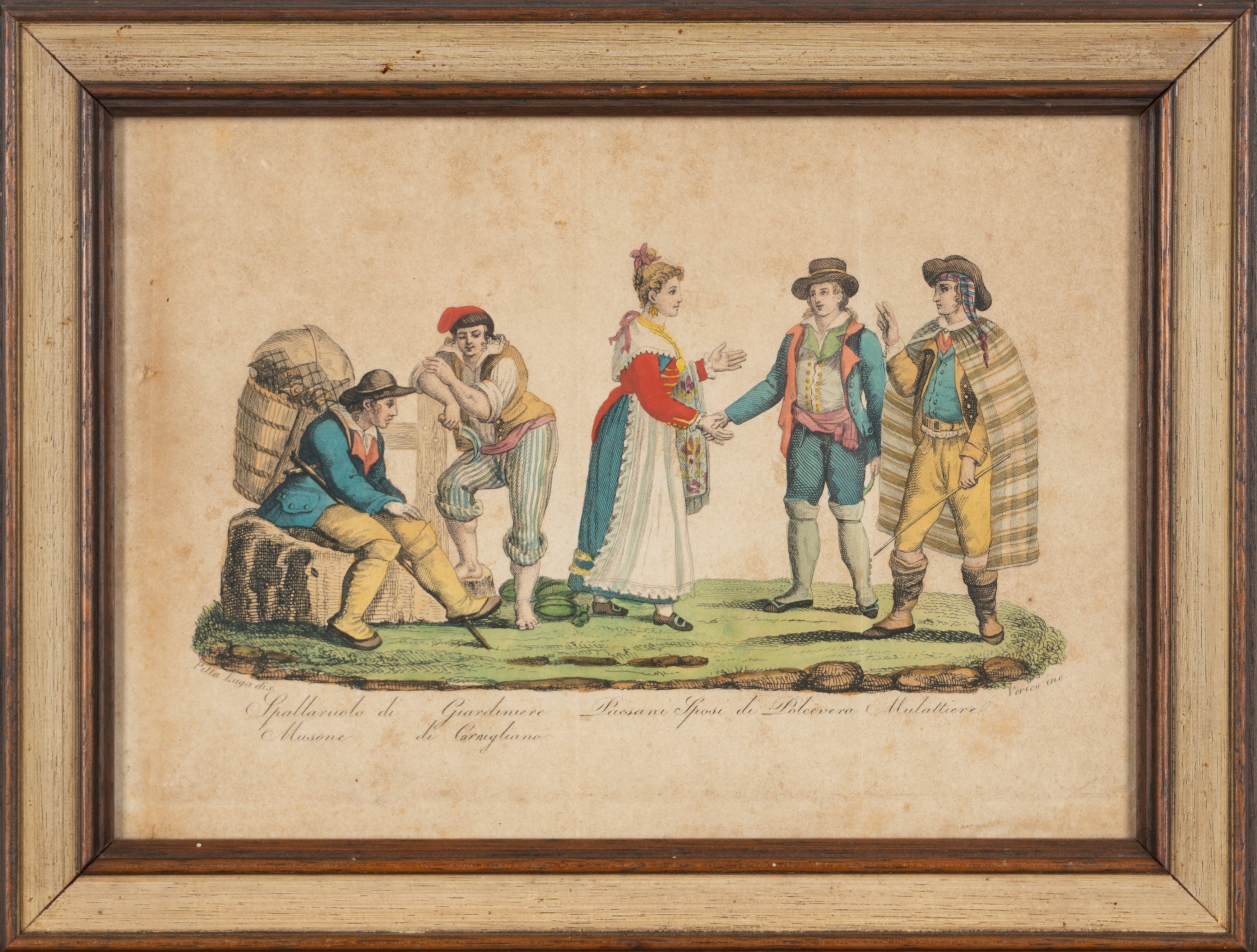 Costumes Genois - Paesani Sposi di Polcevere