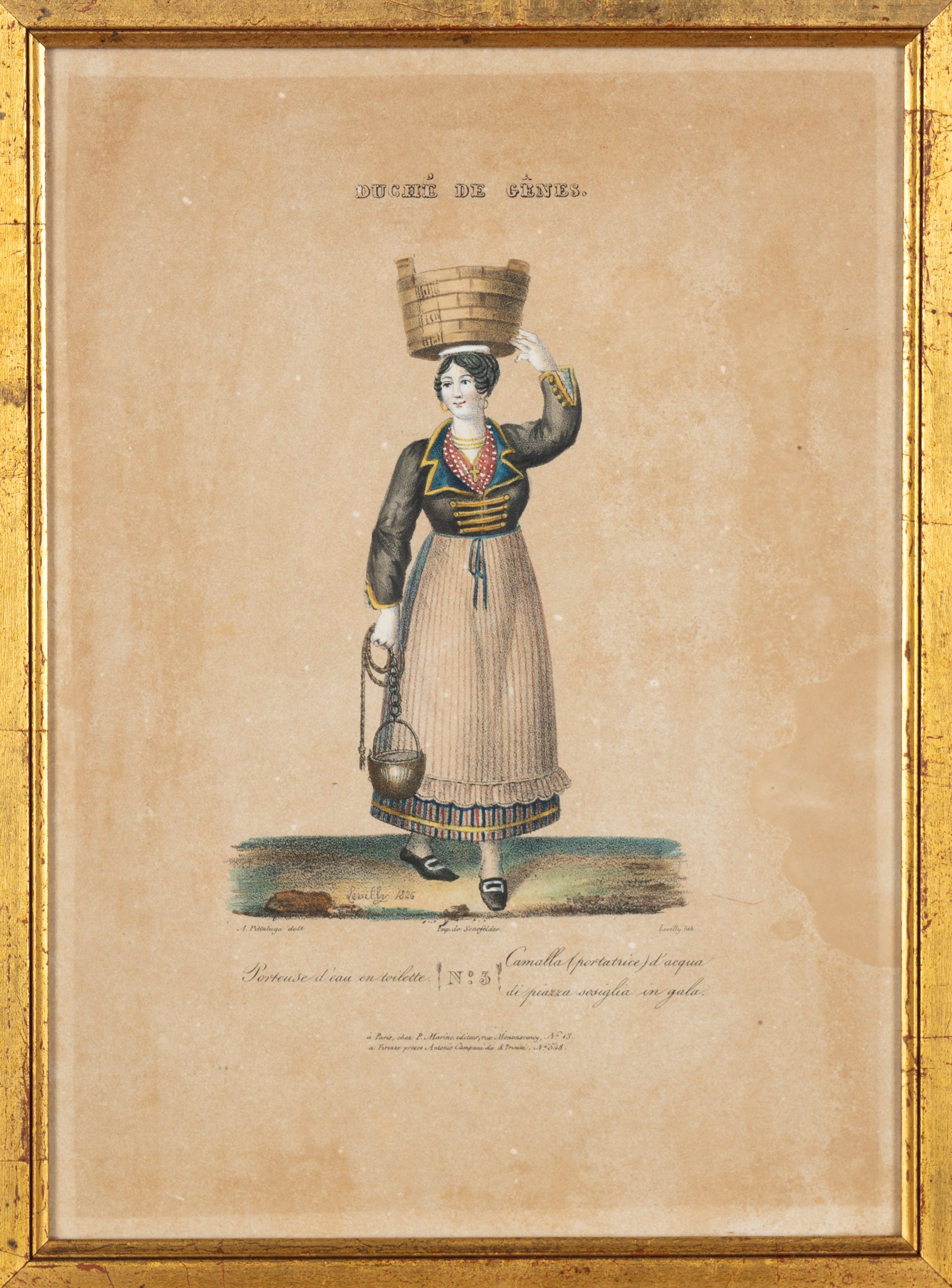 Alessio Pittaluga - Duchè De Genes - Signora di Genova Costume D'estate - Numeri 1-10