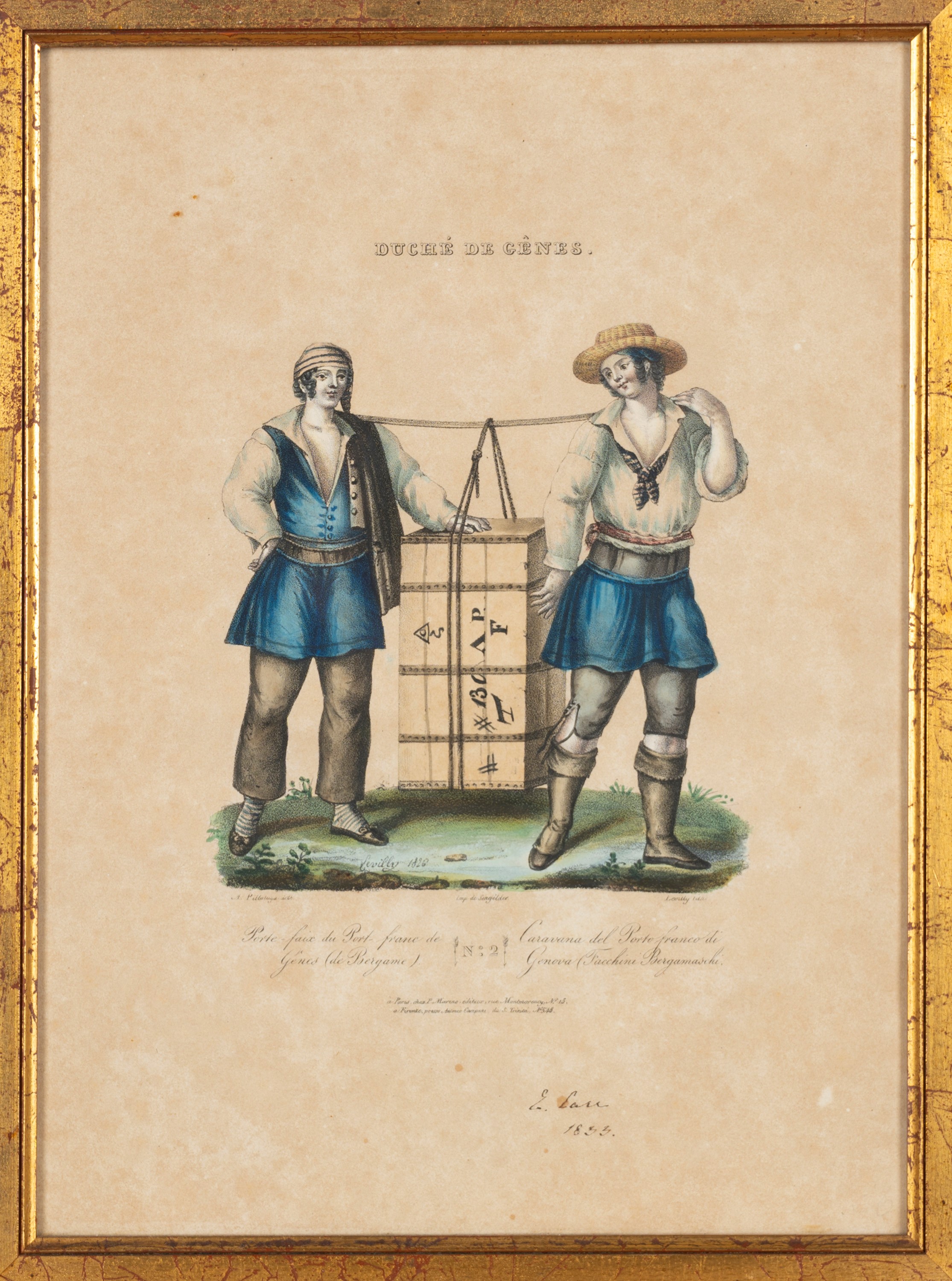 Alessio Pittaluga - Duchè De Genes - Signora di Genova Costume D'estate - Numeri 1-10