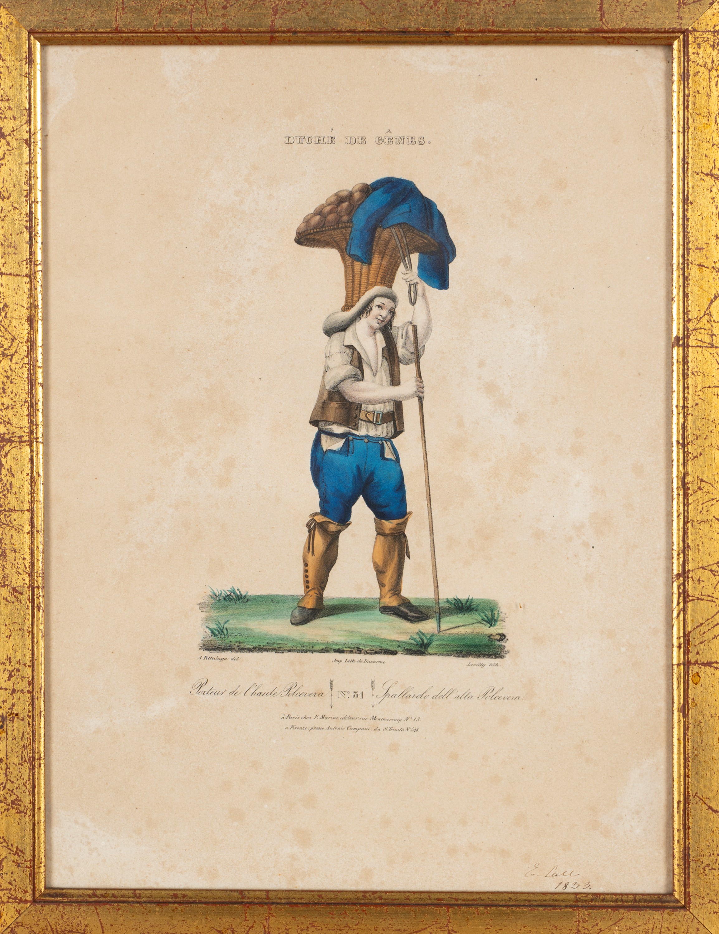 Alessio Pittaluga - Duché De Genes - Spallarolo Dell'alta Polcevera - Numeri 31, 34 - 40