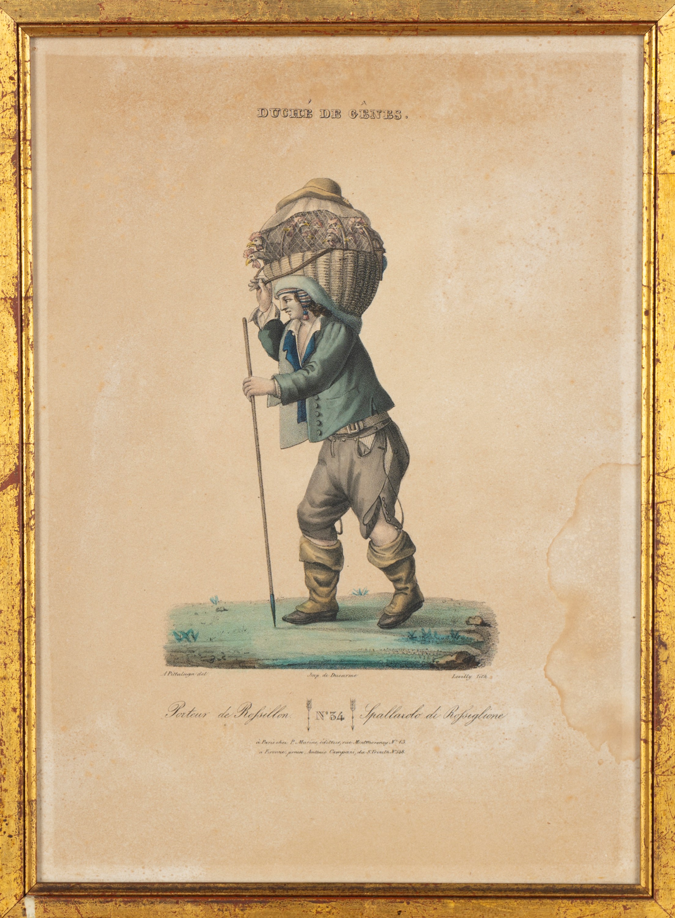 Alessio Pittaluga - Duché De Genes - Spallarolo Dell'alta Polcevera - Numeri 31, 34 - 40