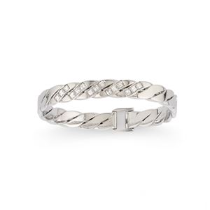 Diamond bangle