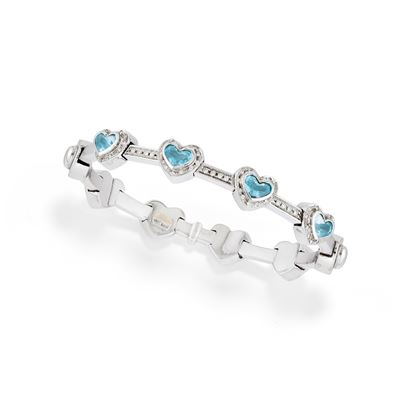 Bracciale con Topazi Azzurri