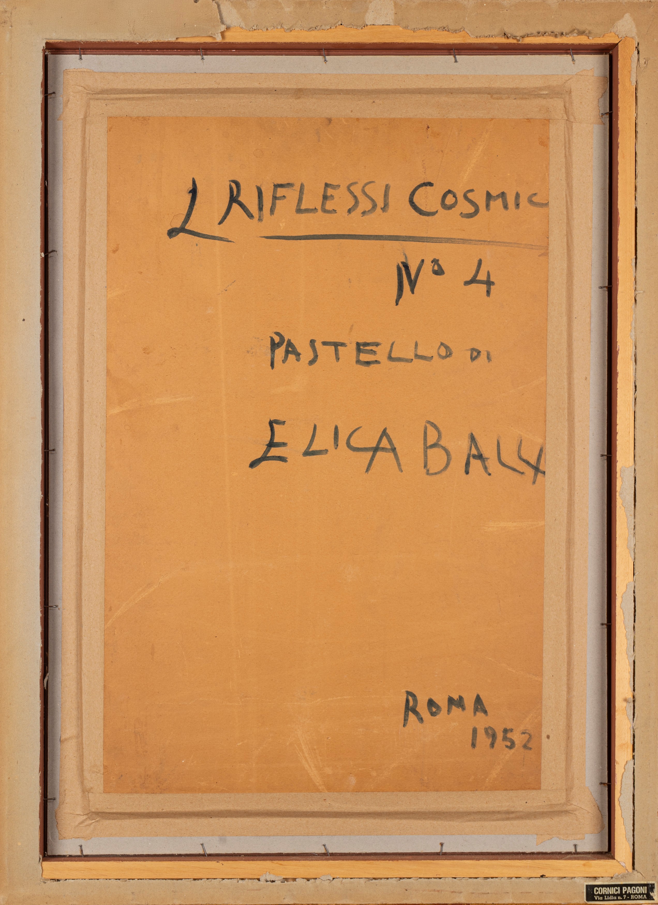Elica Balla - Riflessi cosmici n. 4