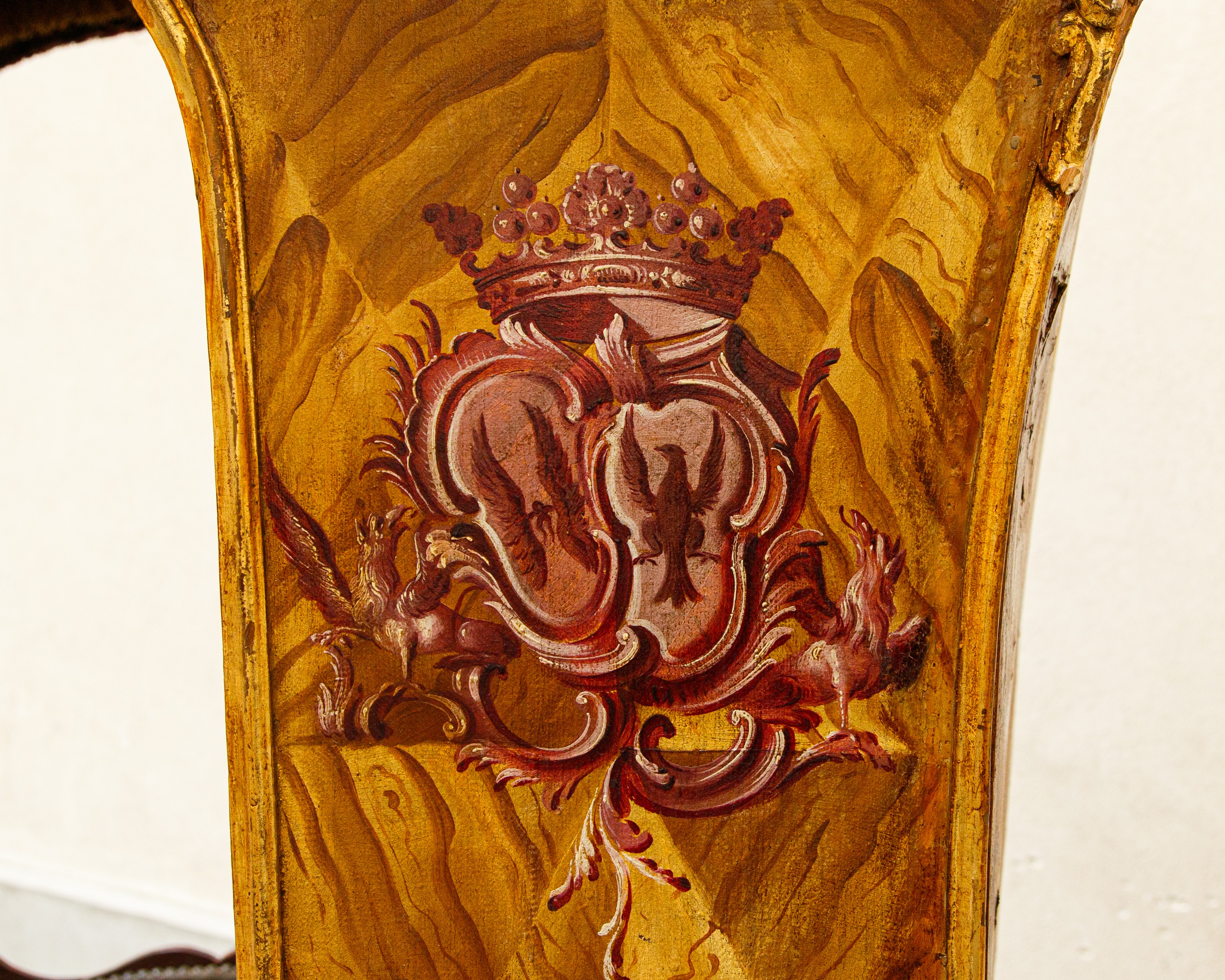 Portantina con Stemma della Famiglia Doria. Luigi XV, Secolo XVIII