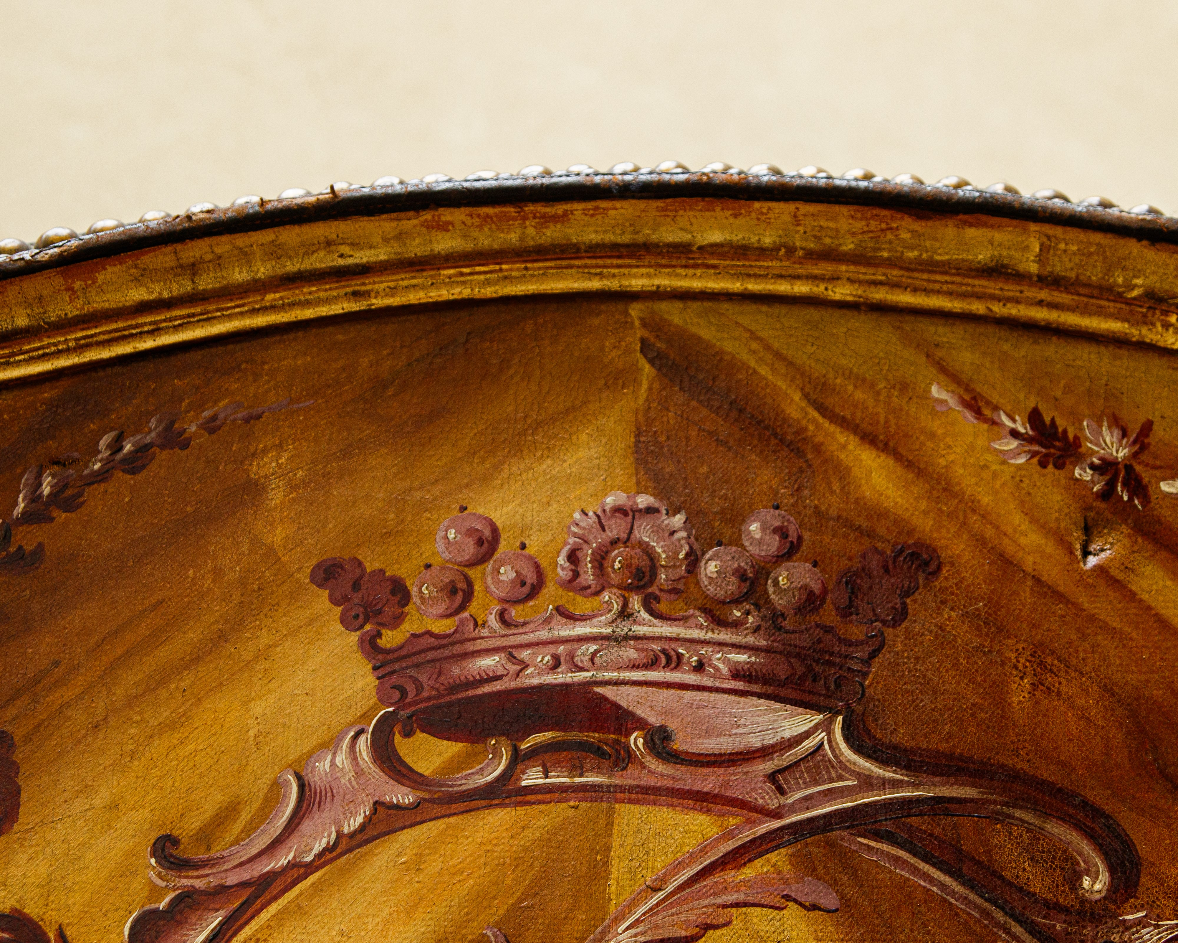 Portantina con Stemma della Famiglia Doria. Luigi XV, Secolo XVIII