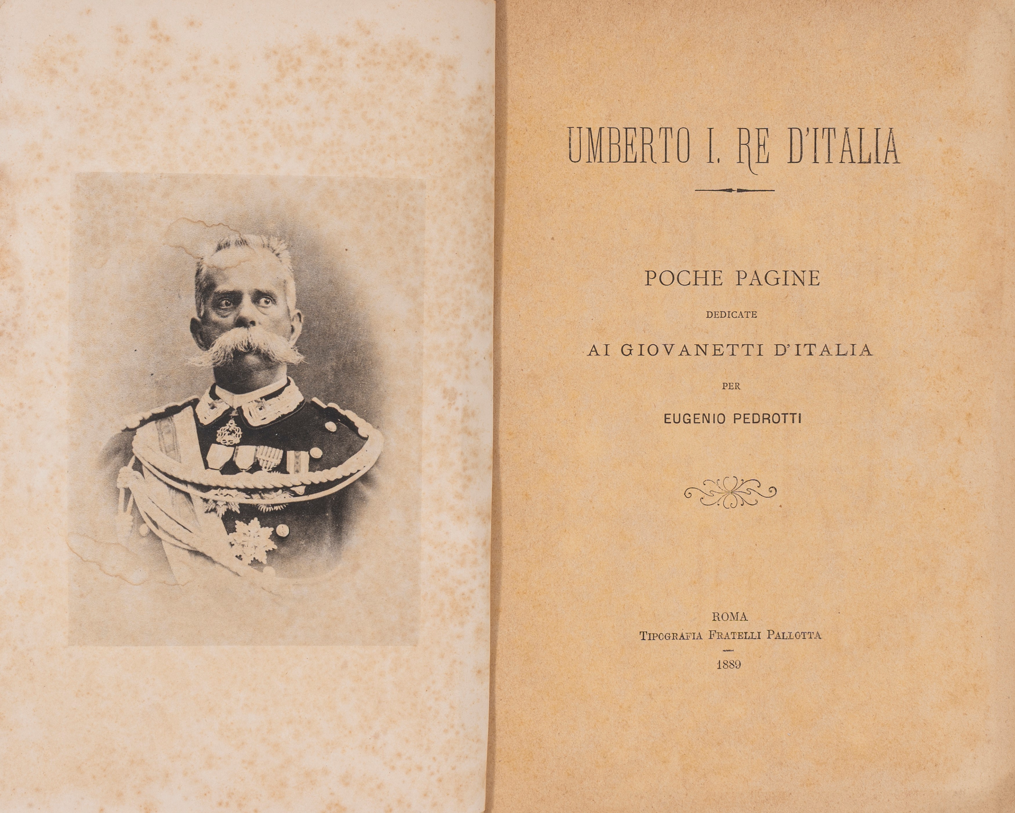 Eugenio Pedrotti - Umberto i Re D'italia
