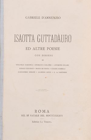 Isaotta Guttadauro ed altre poesie