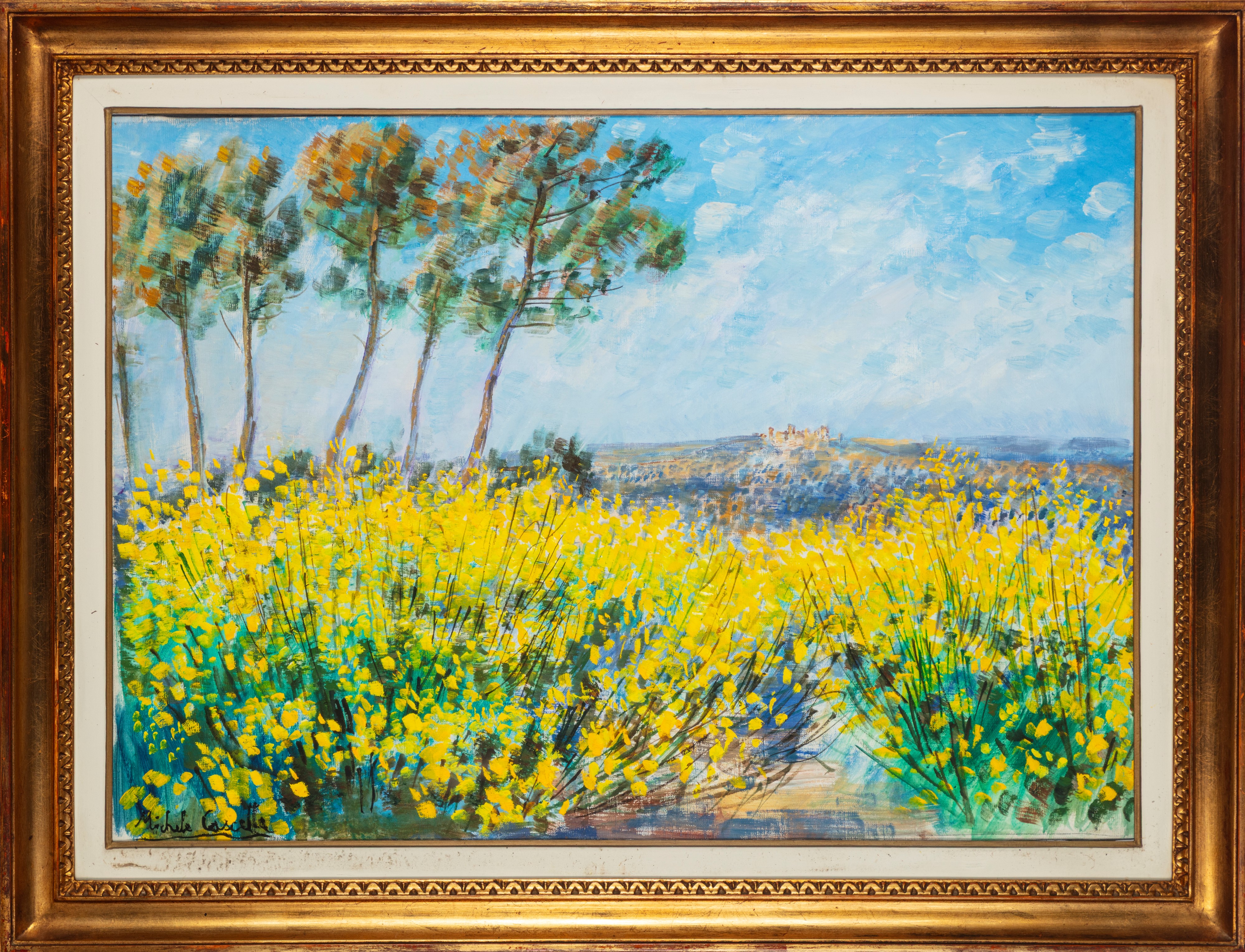 ​Paesaggio con ginestre