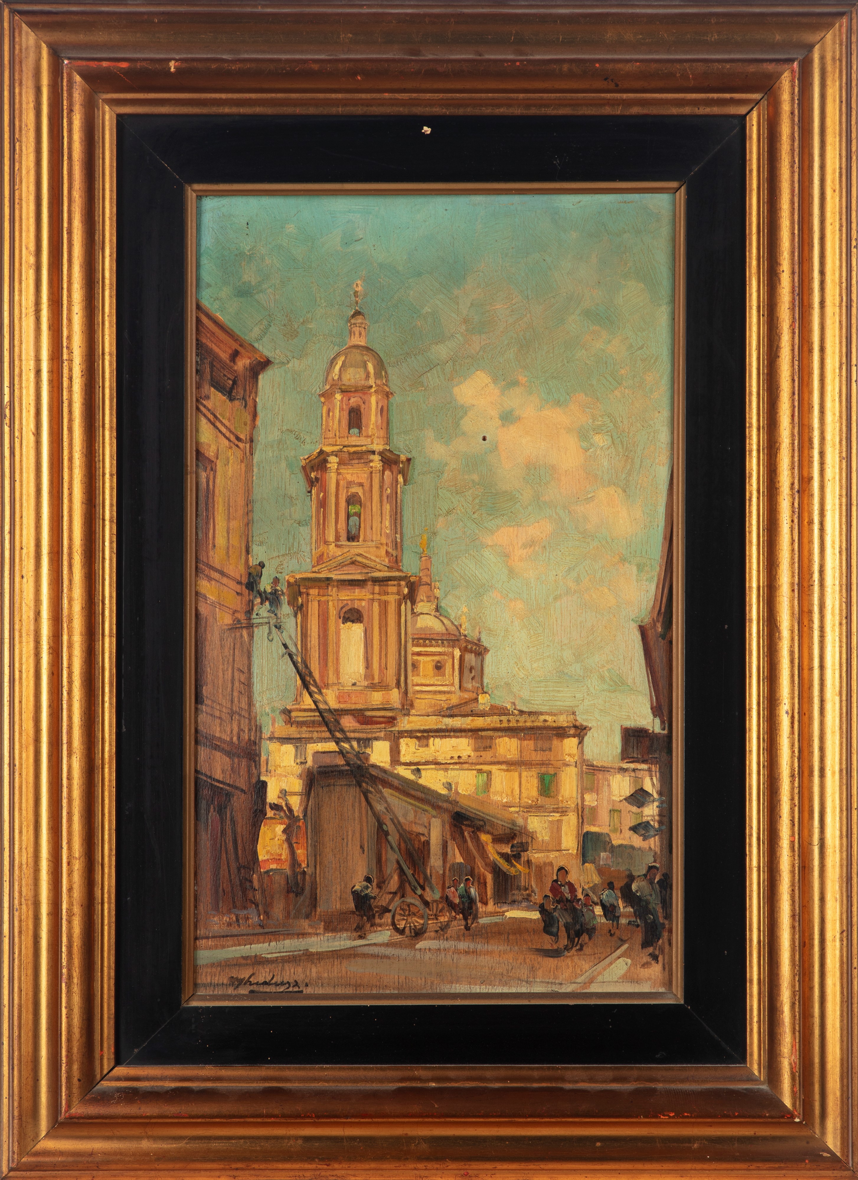 Cesare Gheduzzi - Rapallo, la Basilica dei Santi Gervasio e Protasio