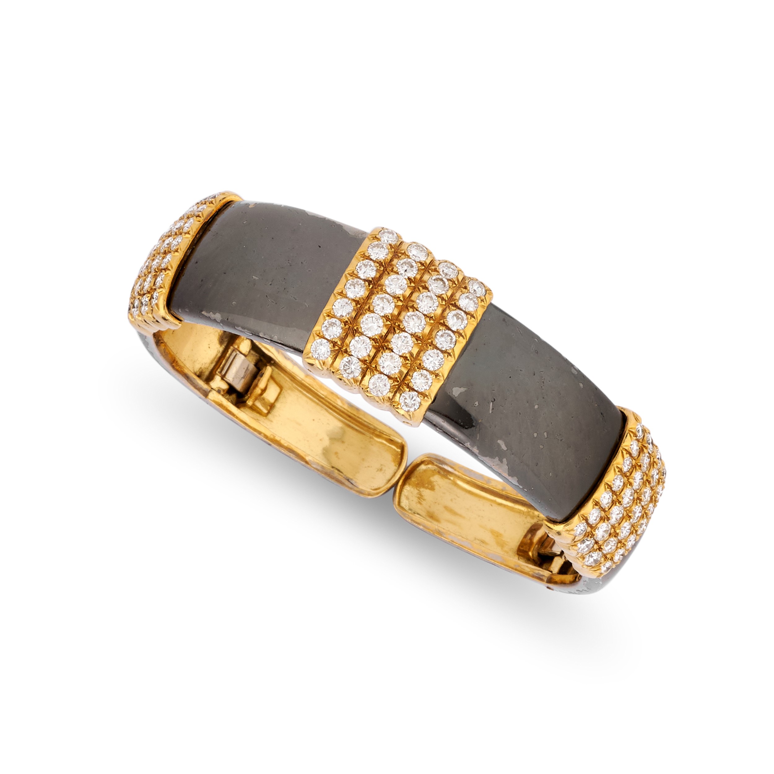 Demi parure con diamanti