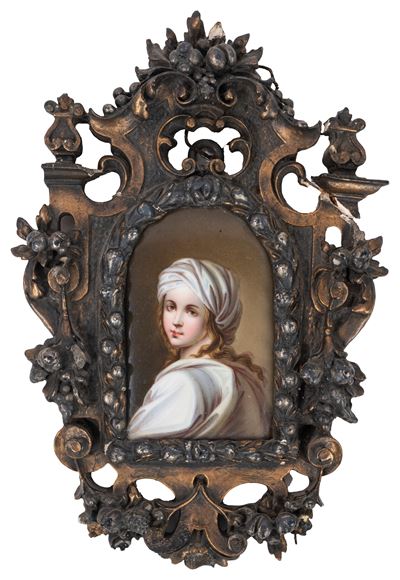 Miniatura in Porcellana Raffigurante Beatrice Cenci