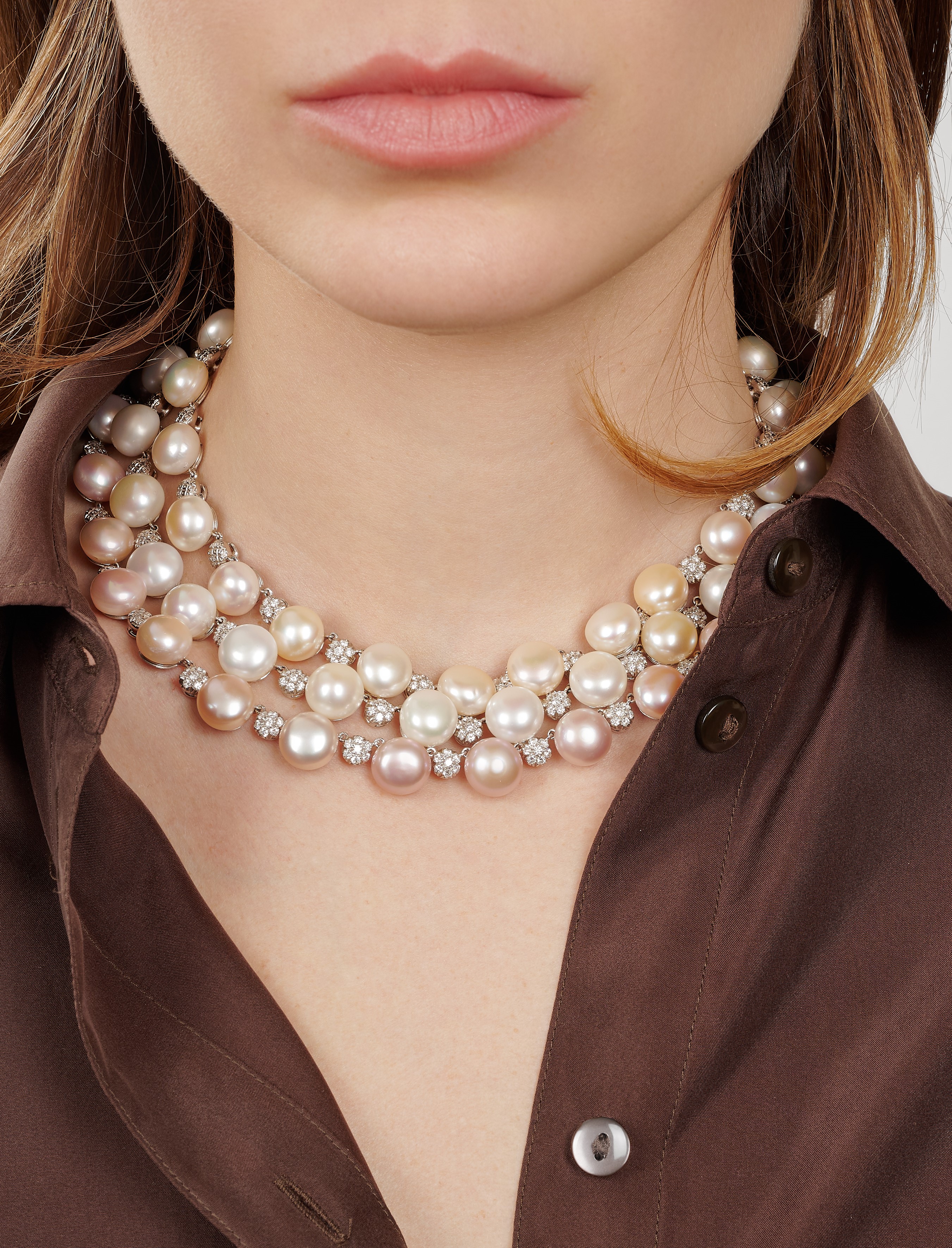 Chantecler - Collana con Perle