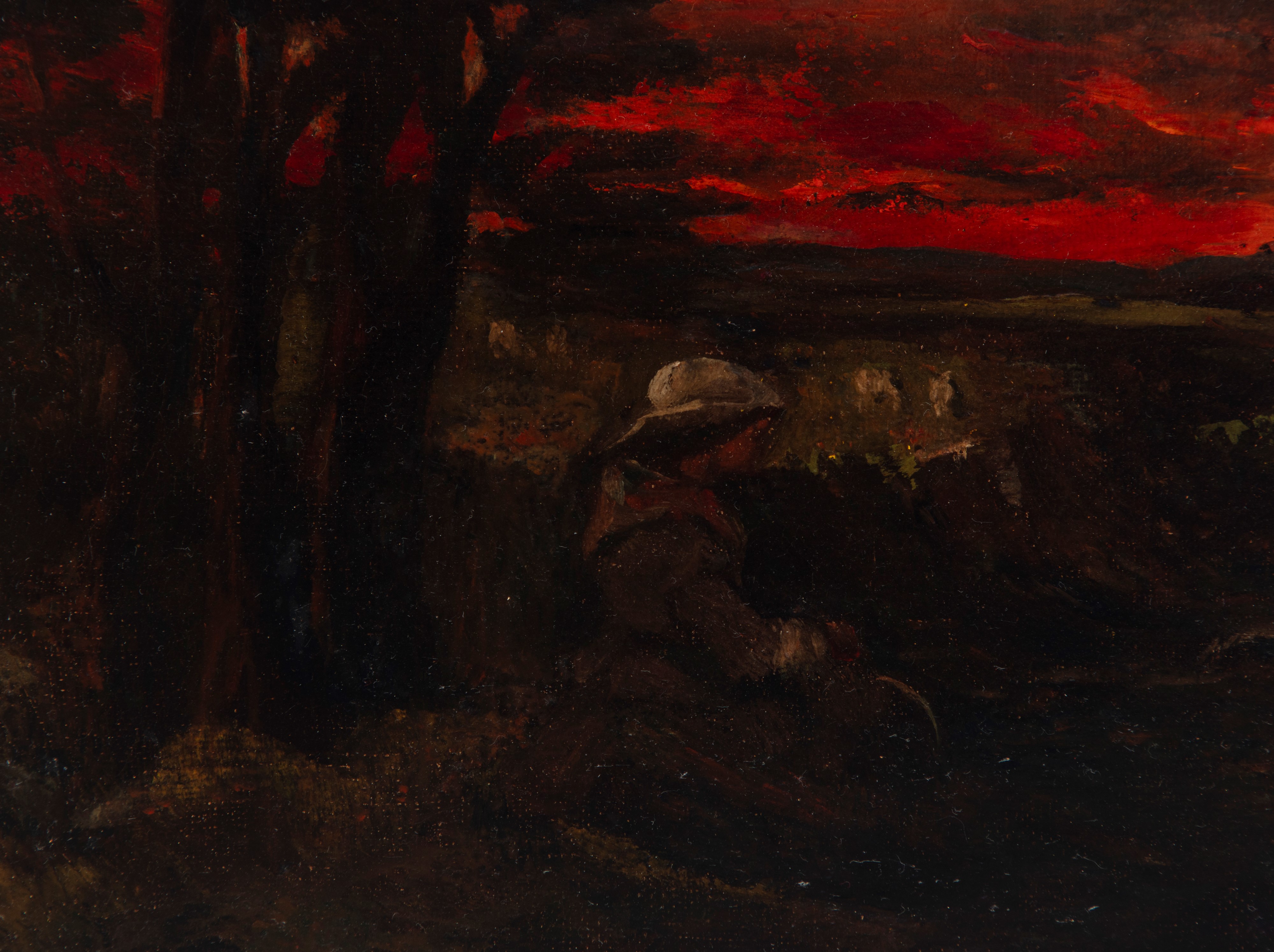 Gustave Courbet - La Petite Fileuse Bretonne