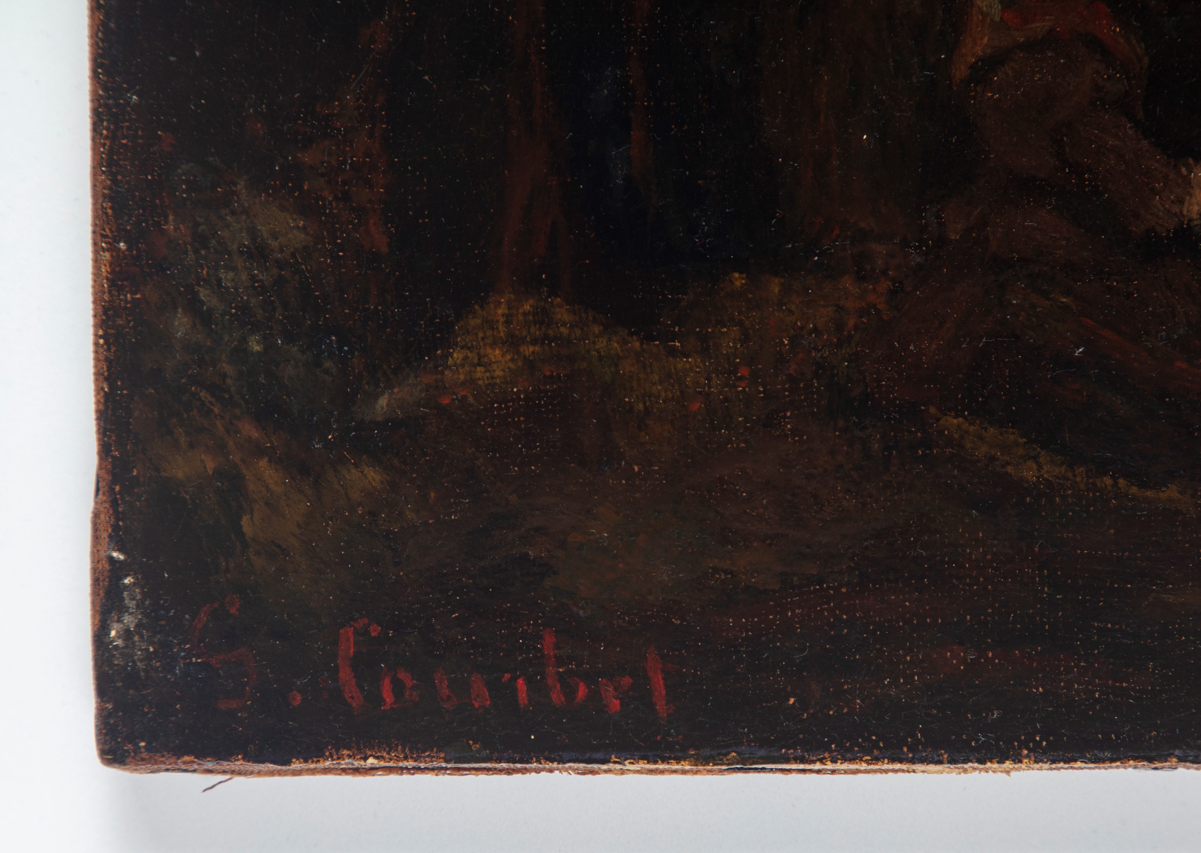 Gustave Courbet - La Petite Fileuse Bretonne