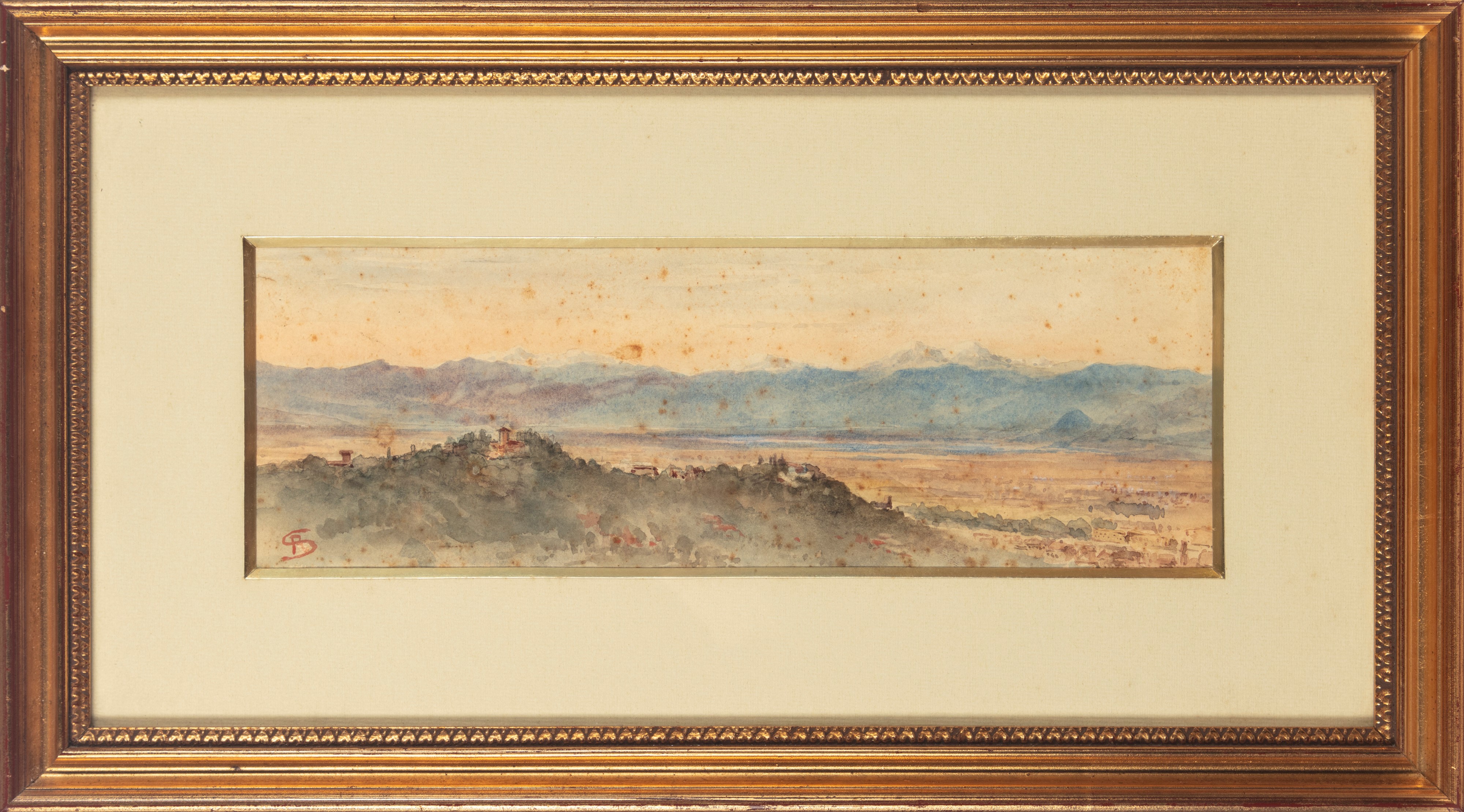 Raffaello Sernesi - Paesaggio Toscano