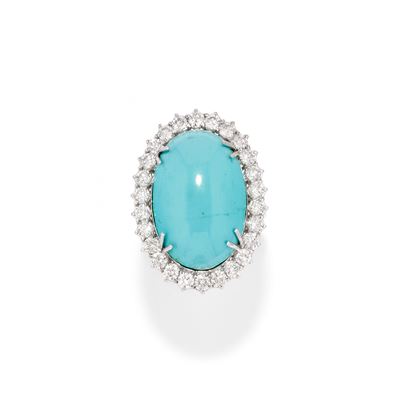 Anello con Turchese