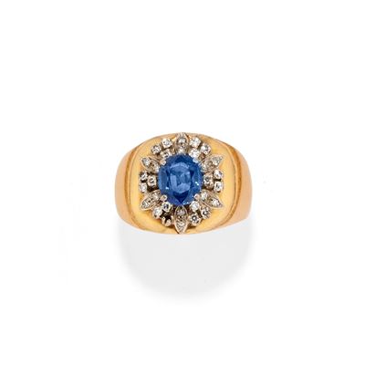 Anello con Zaffiro