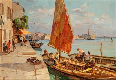 Venezia, Barche in Laguna