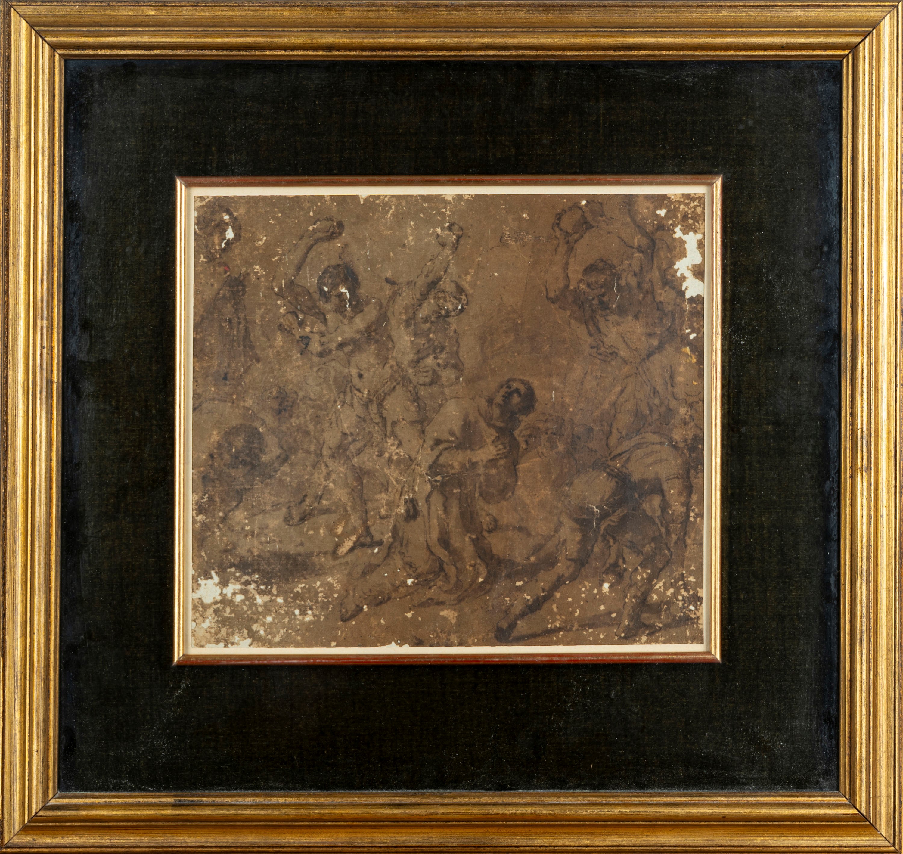 Attribuito a Giovanni Francesco Barbieri, Detto il Guercino (cento 1591-bologna 1666) - Martirio ...