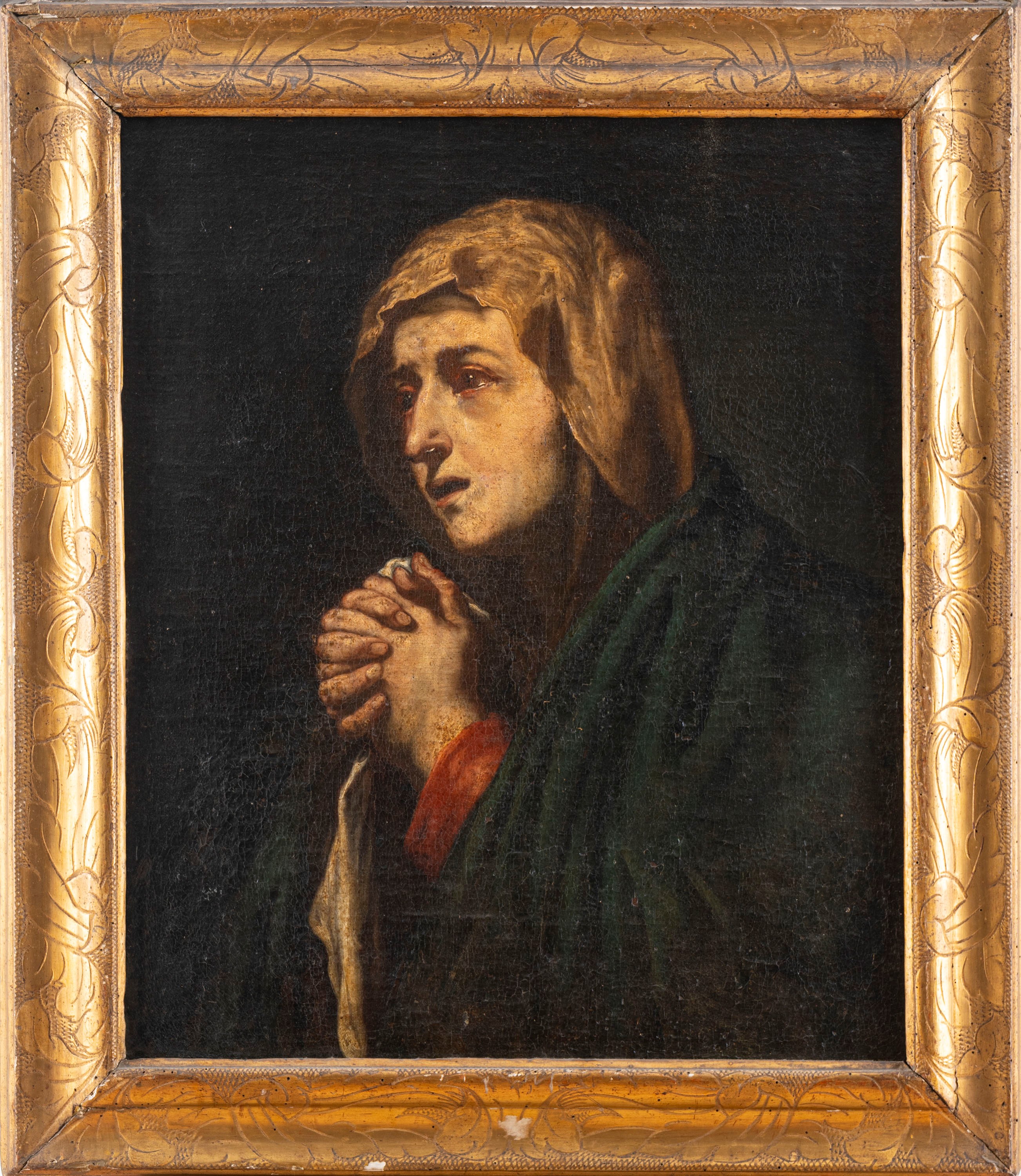 Bottega di Jusepe De Ribera (xativa 1591 - Napoli 1652) - Madonna Addolorata
