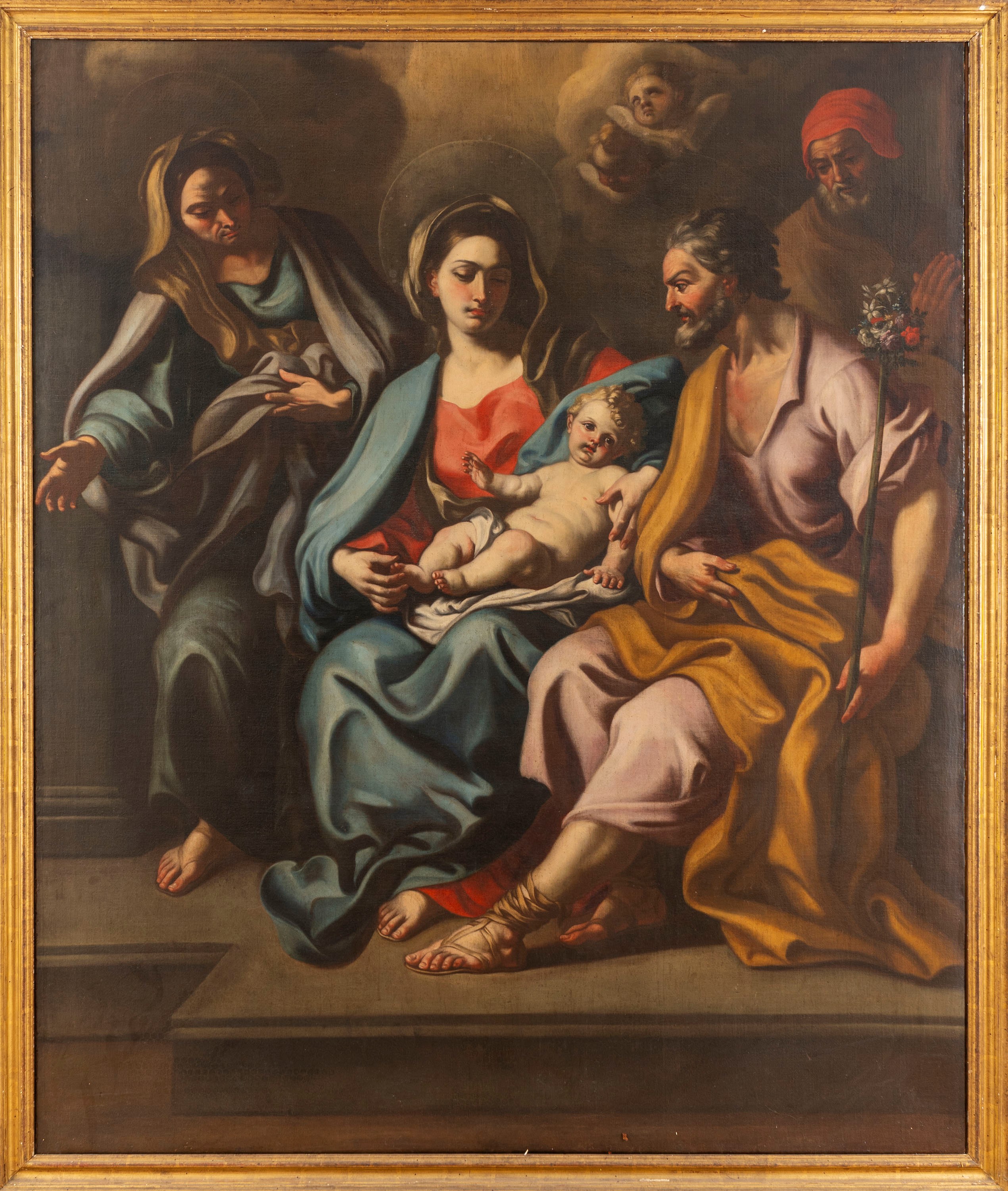 Sacra Famiglia con i Santi Anna e Gioacchino