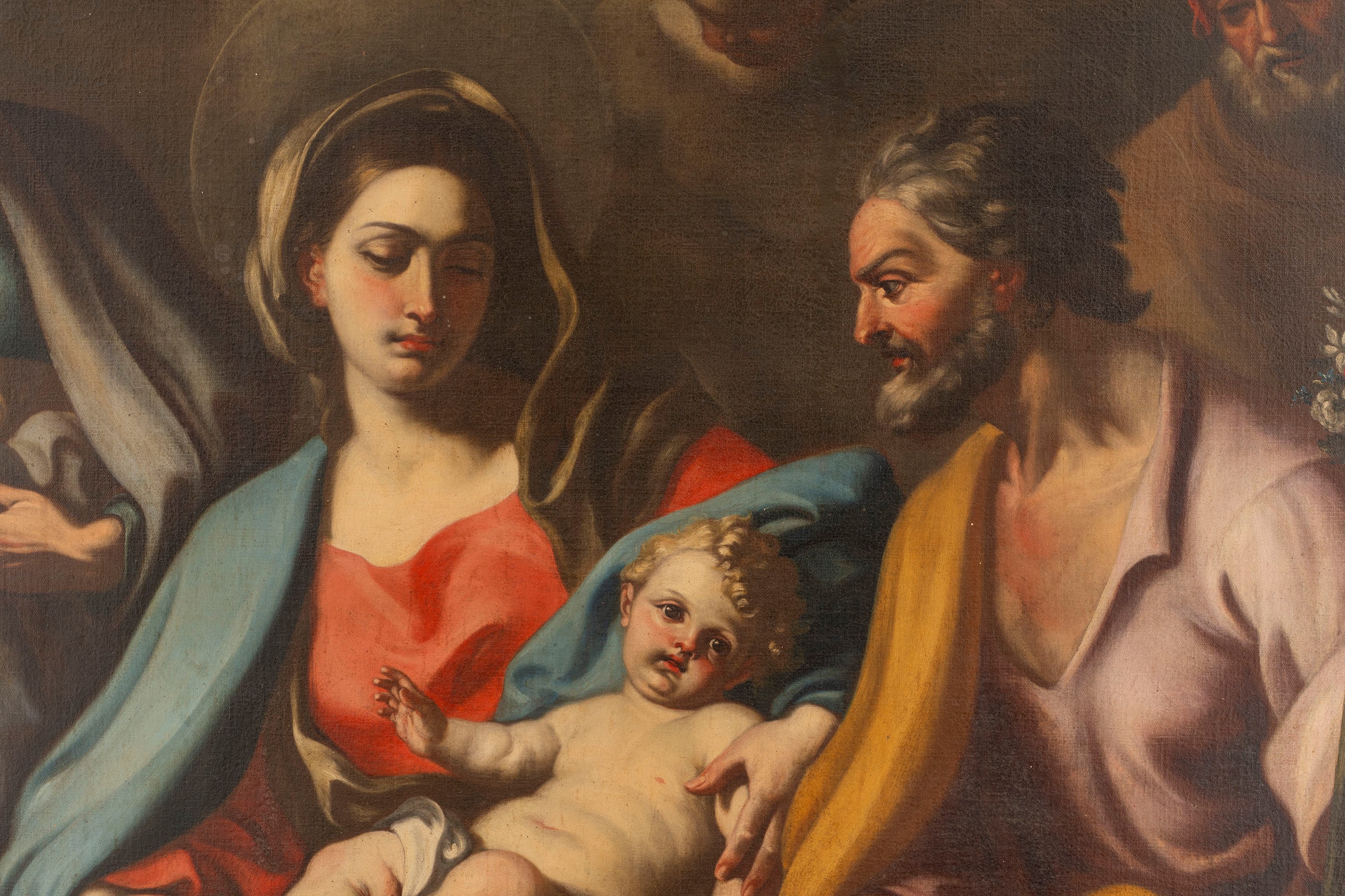 Sacra Famiglia con i Santi Anna e Gioacchino