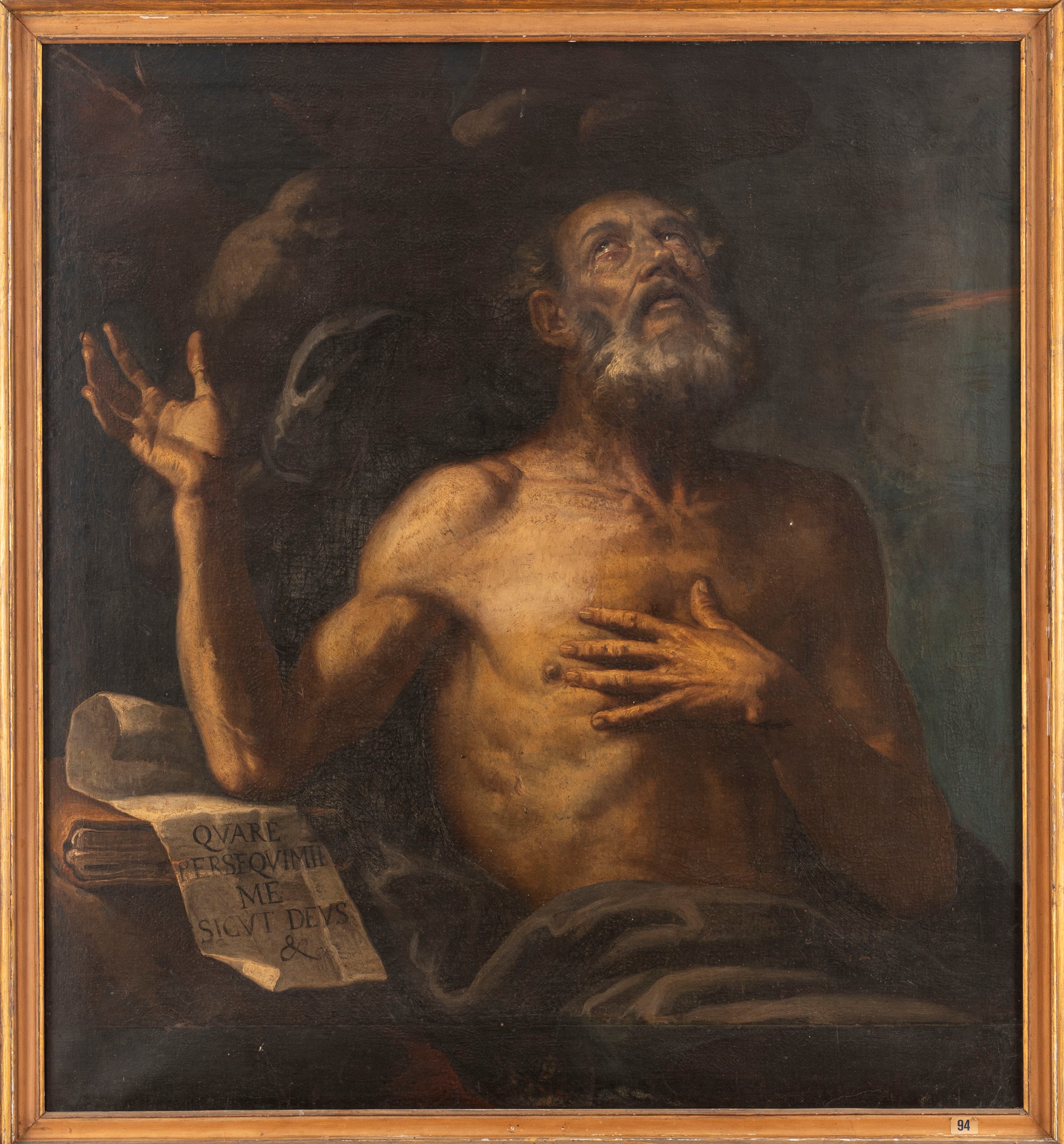 Scuola Napoletana, Secolo XVII - San Girolamo Penitente