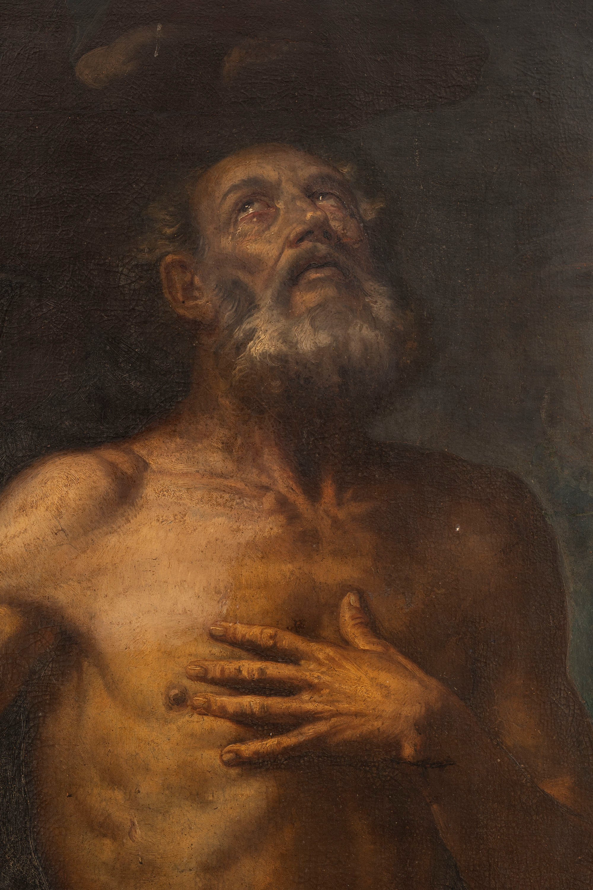 Scuola Napoletana, Secolo XVII - San Girolamo Penitente