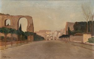 Paesaggio romano, Arco di Costantino
