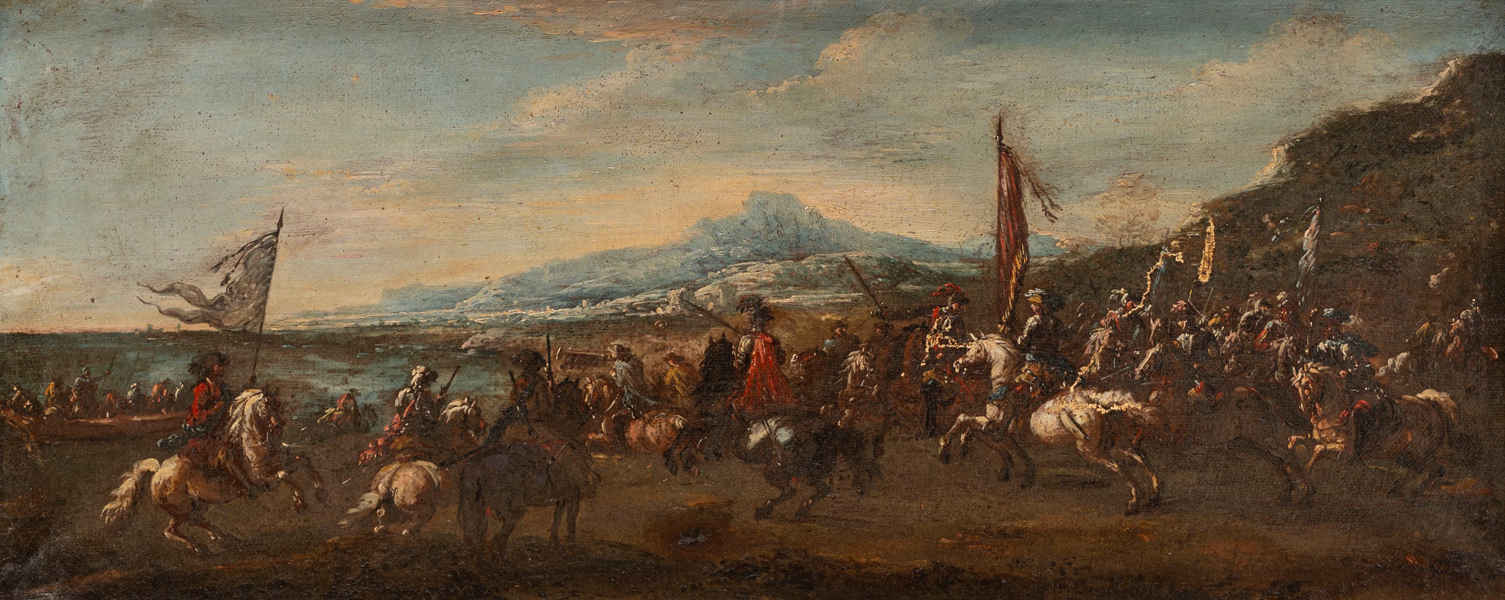 Due scene di battaglia