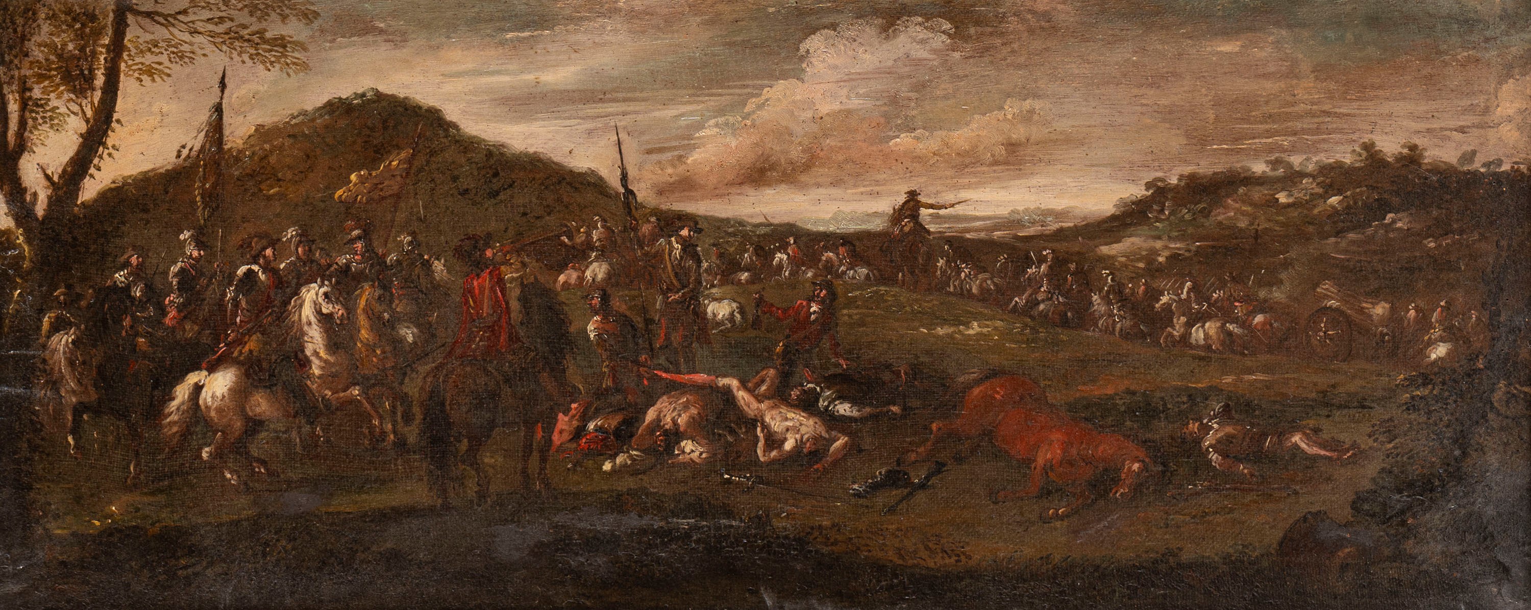 Due scene di battaglia