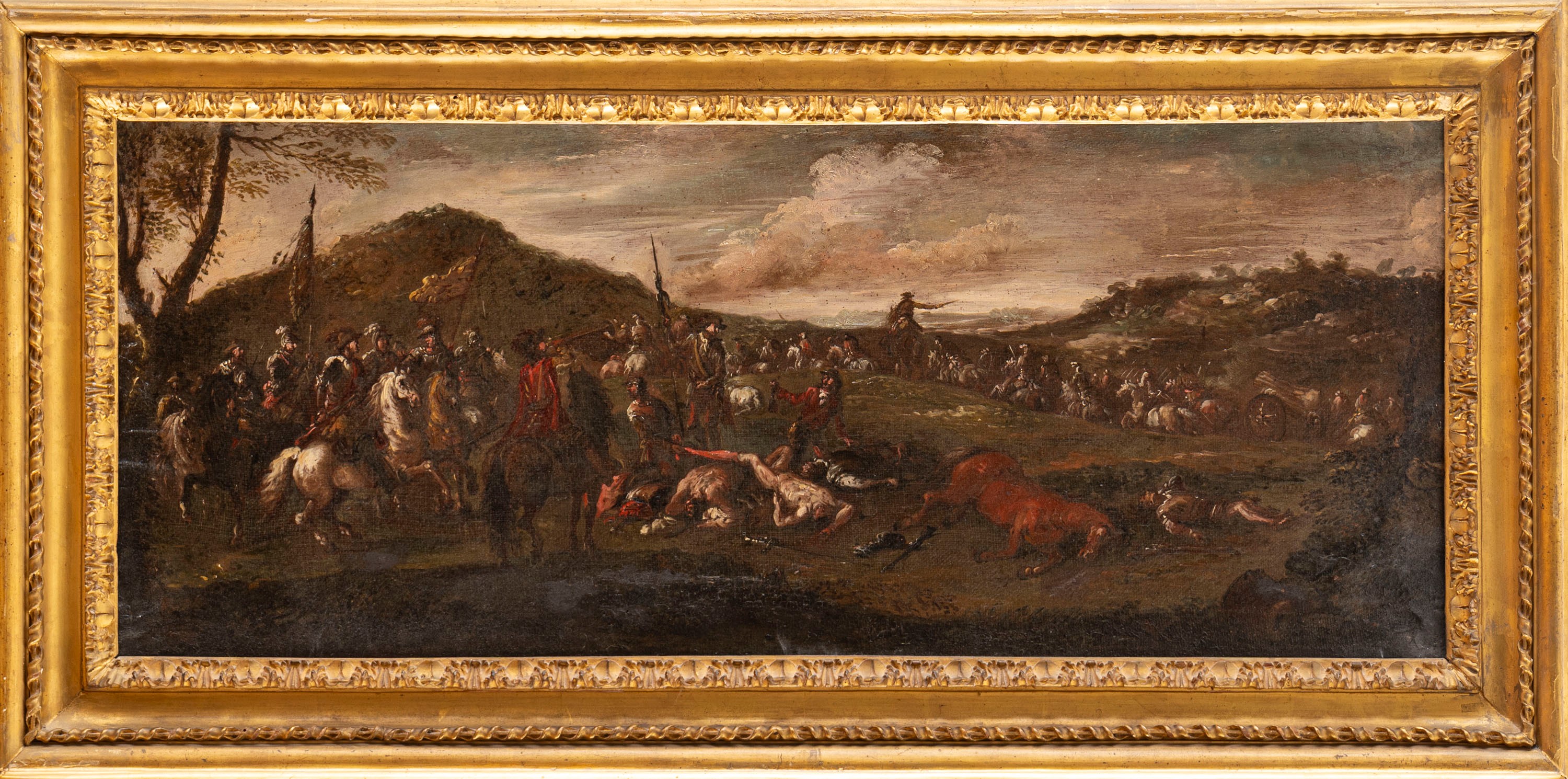 Due scene di battaglia