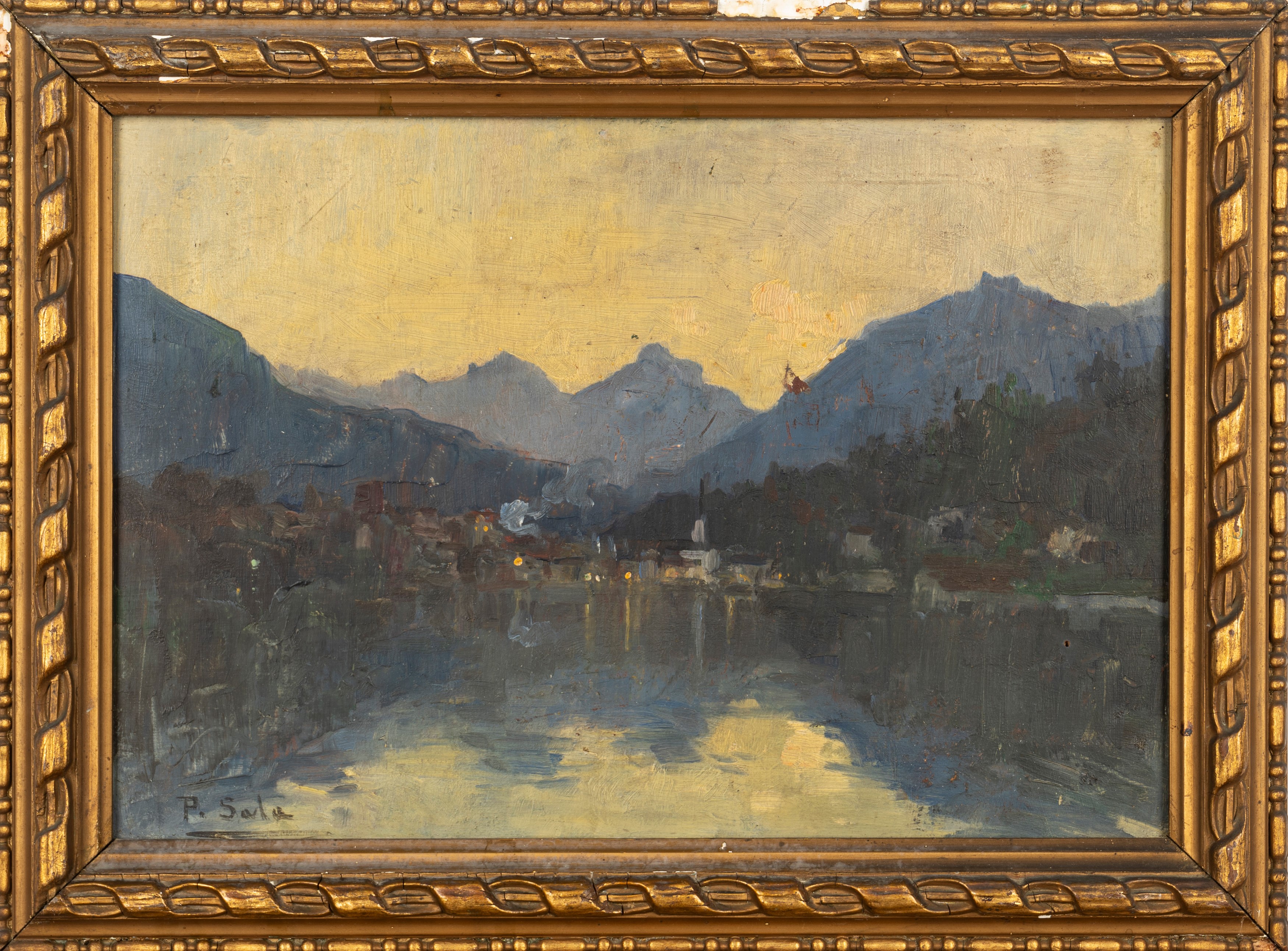 Paolo Sala - Veduta del Lago di Mergozzo