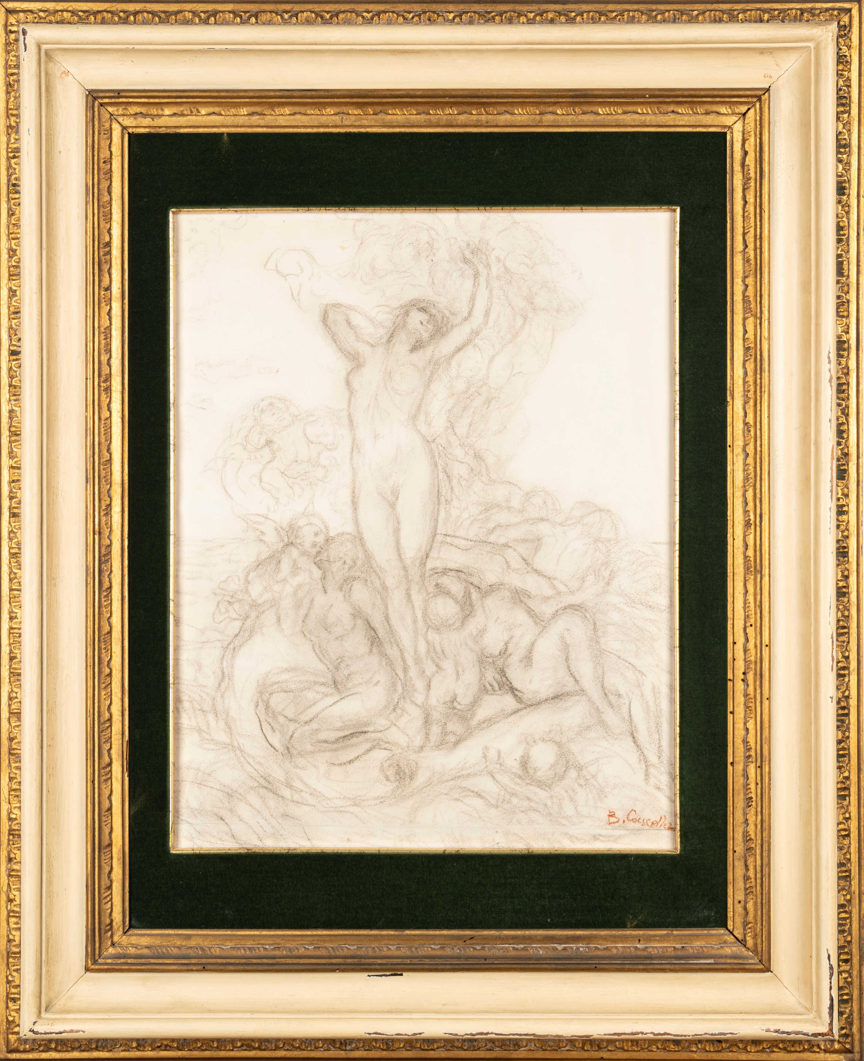 Basilio Cascella - Studio per un Pannello