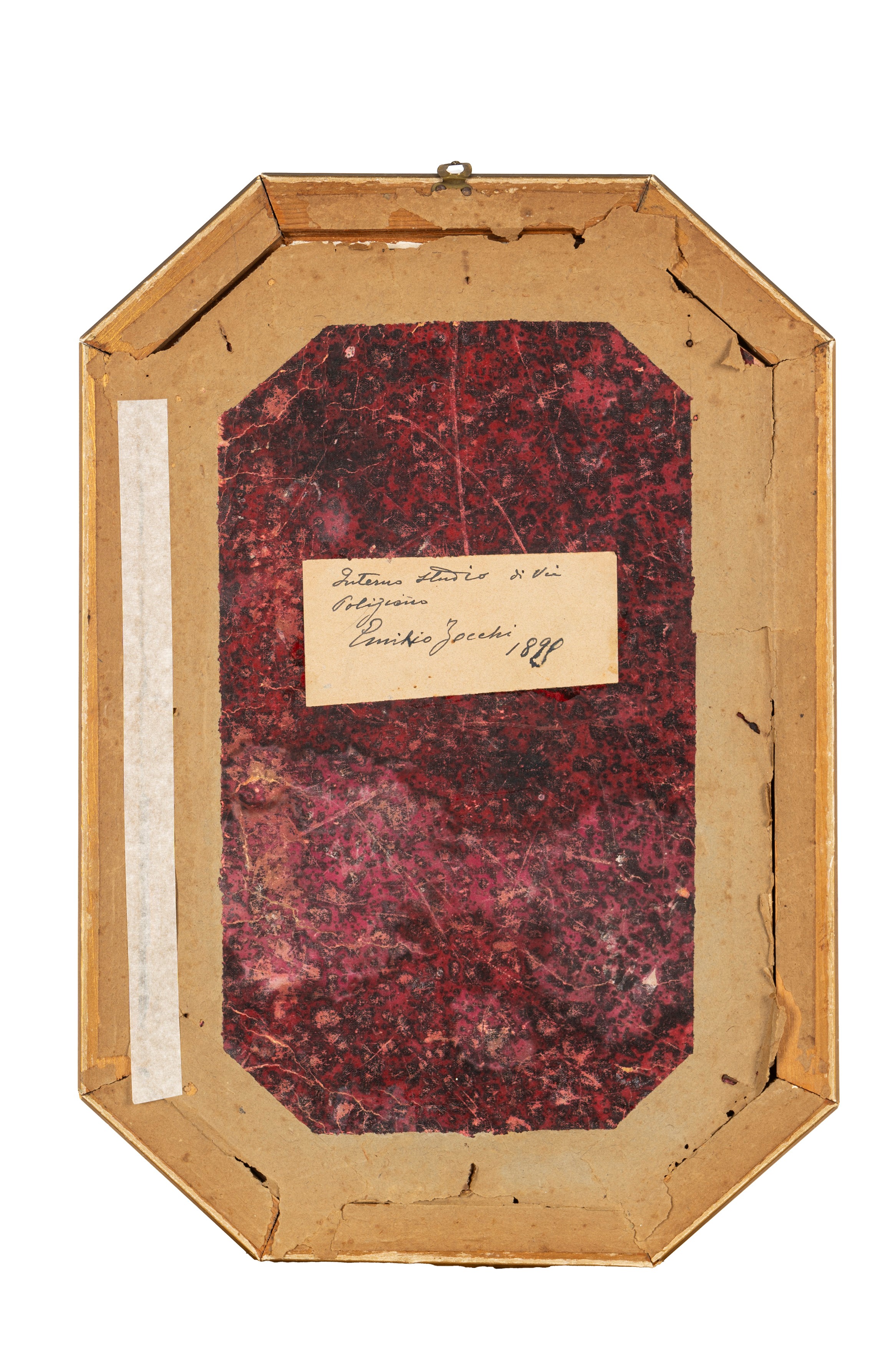 Lo studio dello scultore a Via Poliziano, Roma