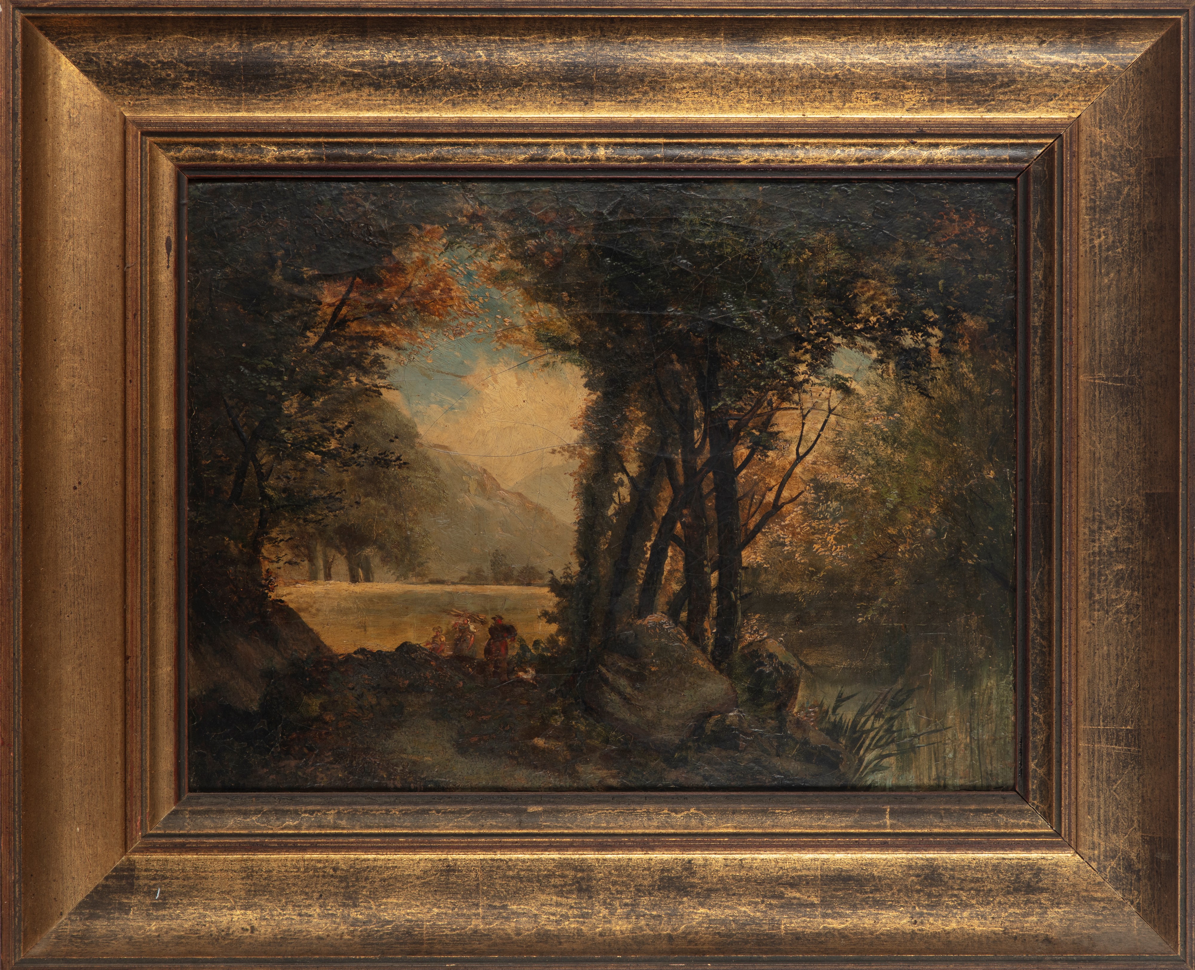 Paesaggio con viandanti