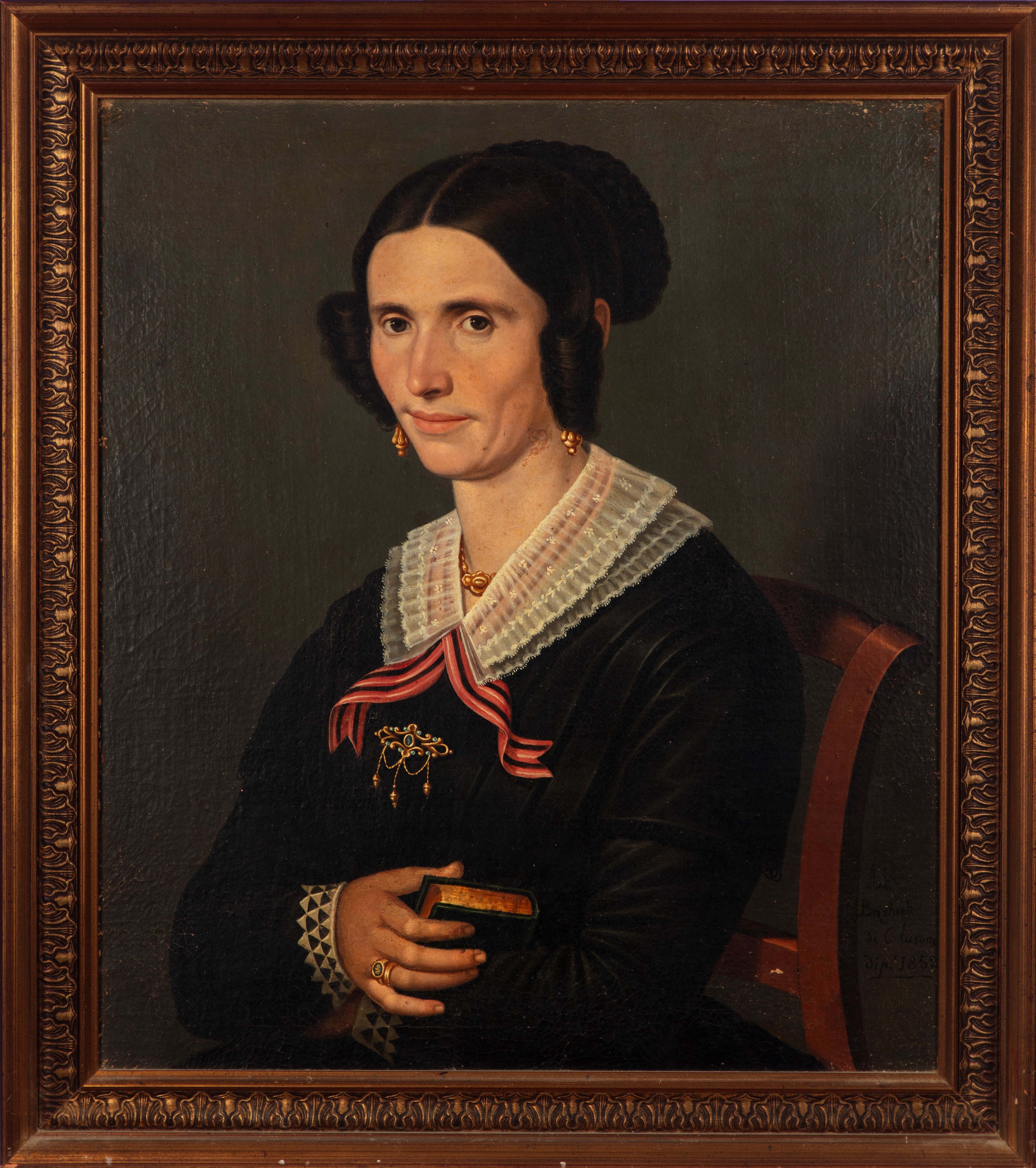 Antonio Brighenti - Ritratto di Gentildonna