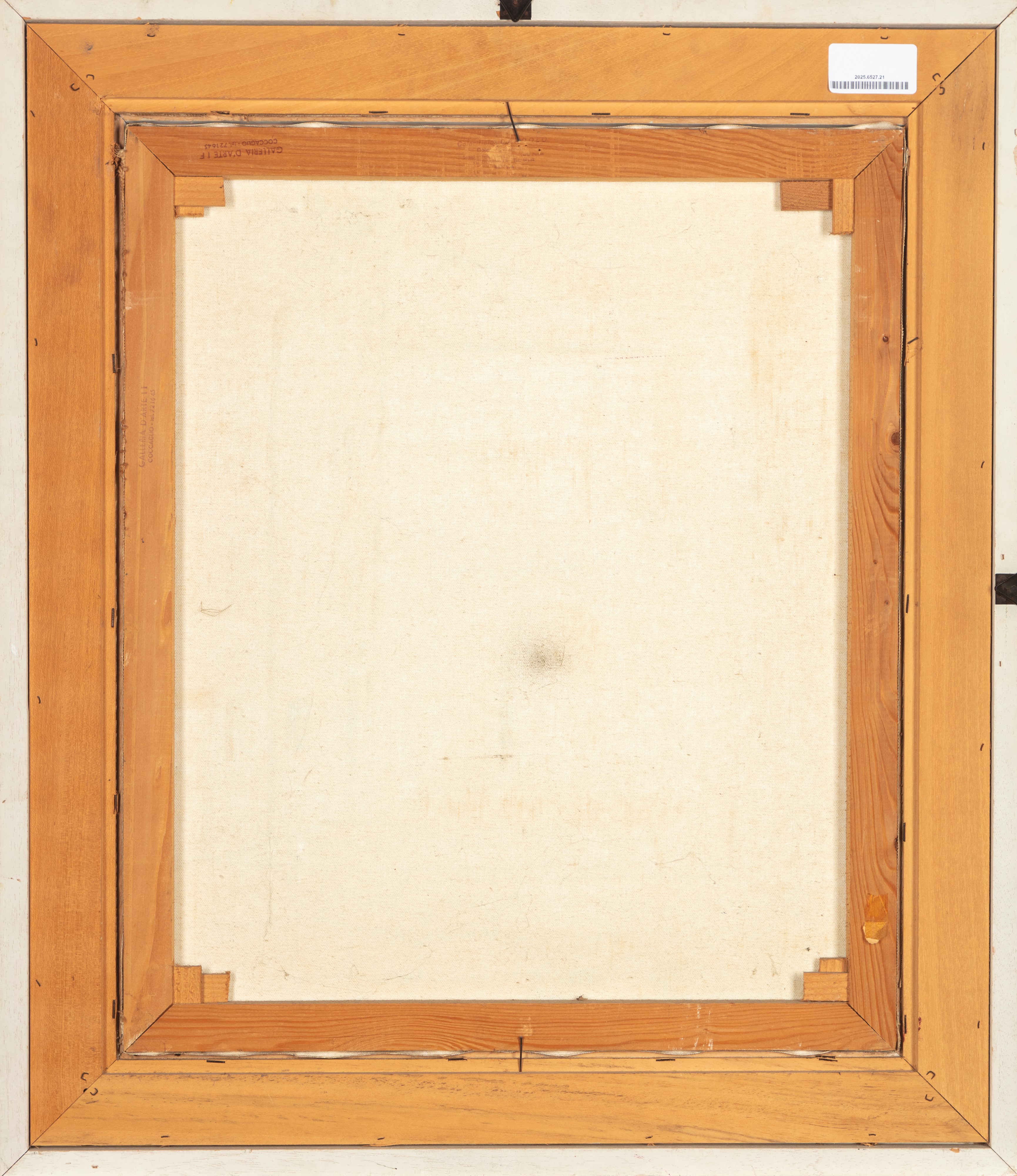 Alessandro Bernardi - Scorcio di paese – olio su tela