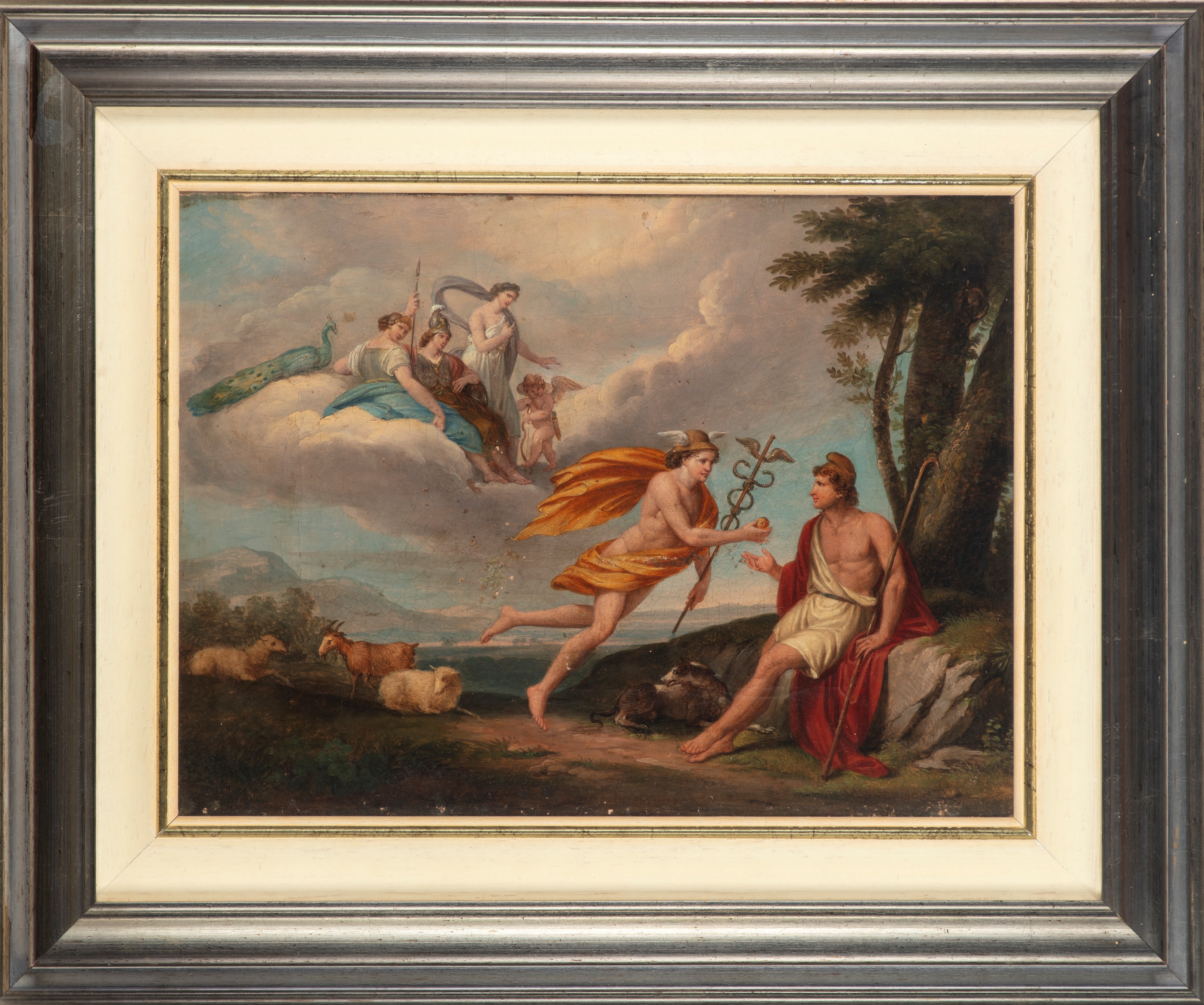 Scuola Neoclassica - Mercurio e Paride