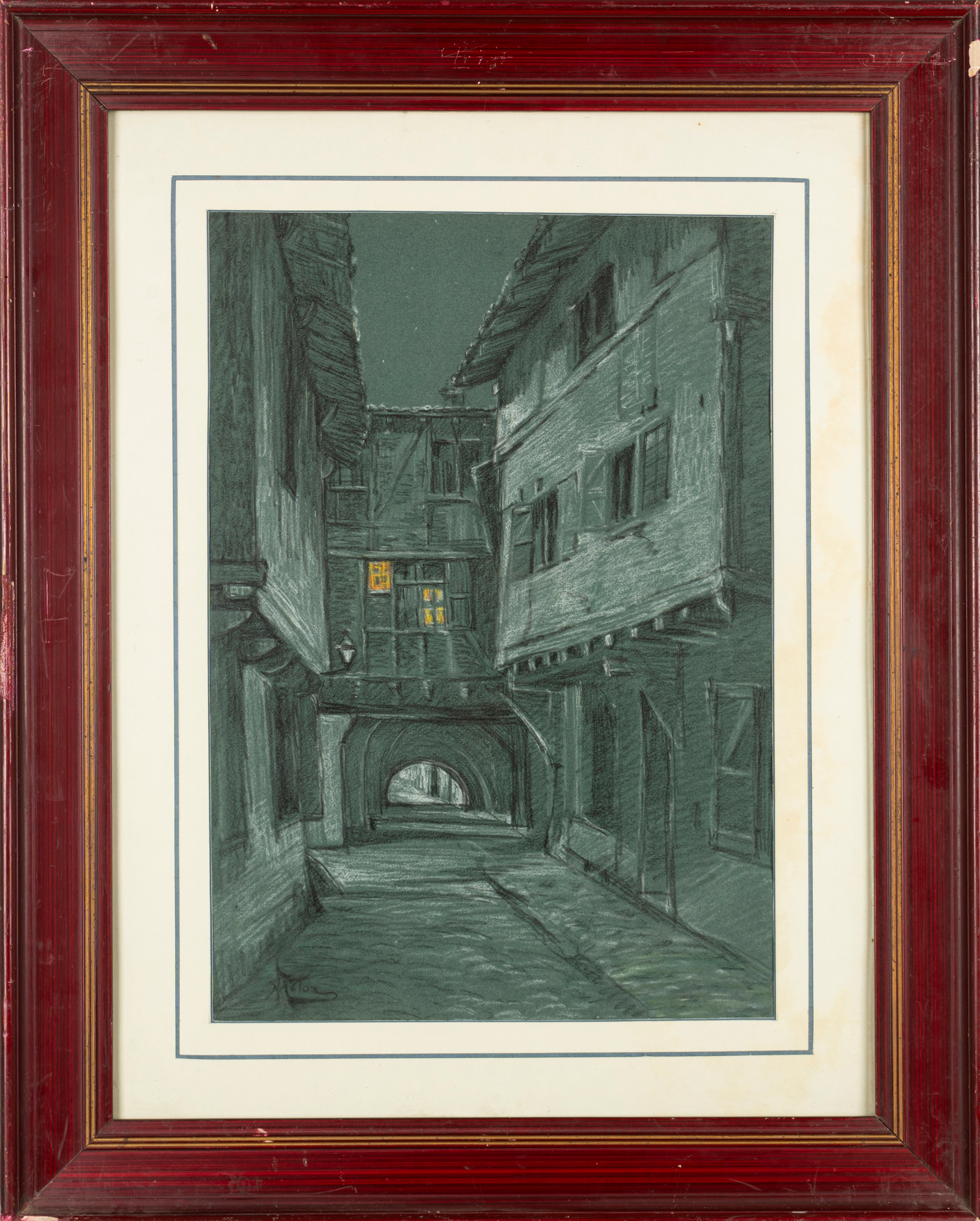 Mario De Maria, Detto Marius Pictor - Strada Notturna