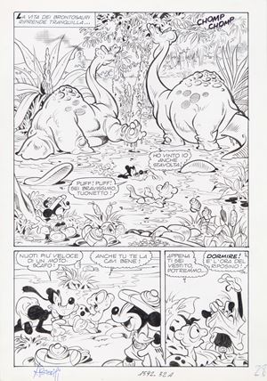 Topolino e il mistero dei dinosauri