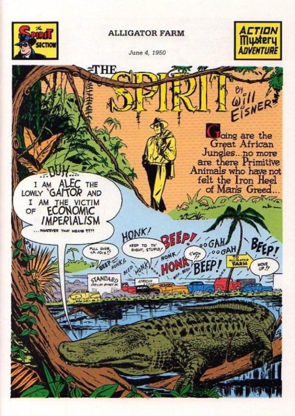 Will Eisner - The Spirit - Alligator Farm