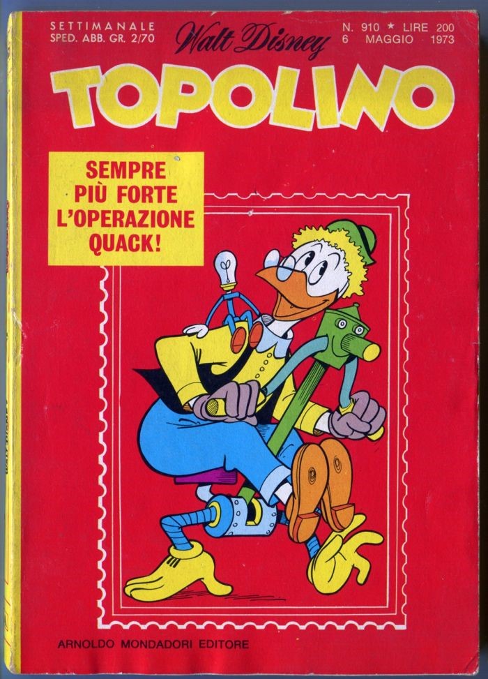 Giovan Battista Carpi - Topolino N. 910