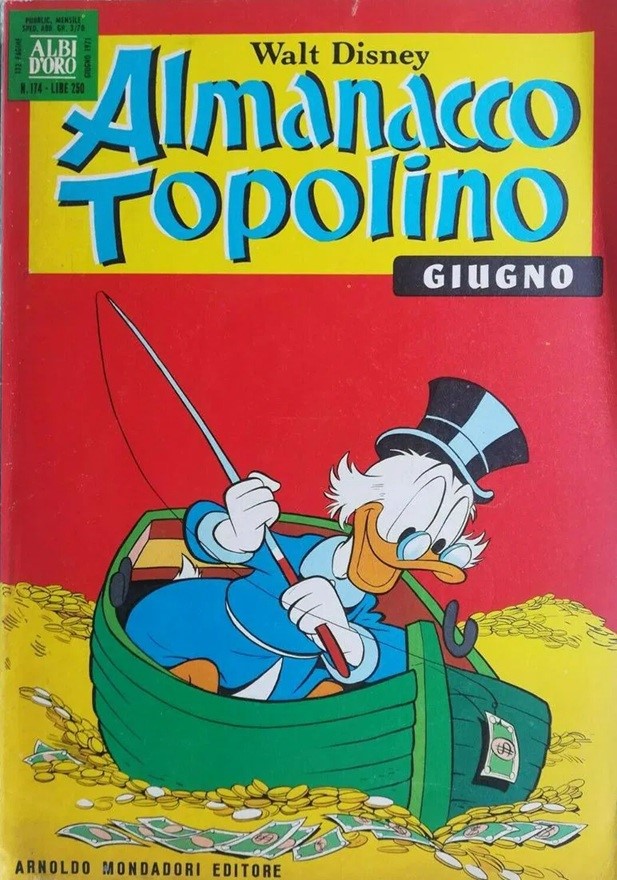 Giuseppe Perego - Almanacco Topolino N. 174